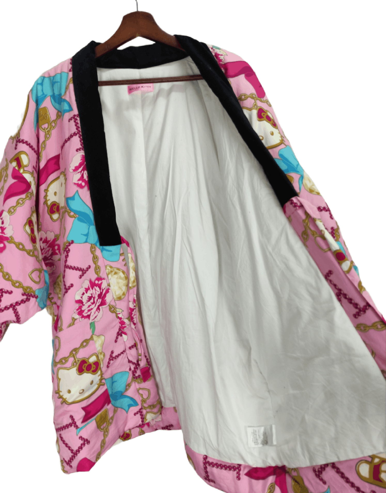 Cartoon Network × Japanese Brand HELLO KITTY kimono cardigan full print nice design Size US M / EU 48-50 / 2 - 3 Thumbnail