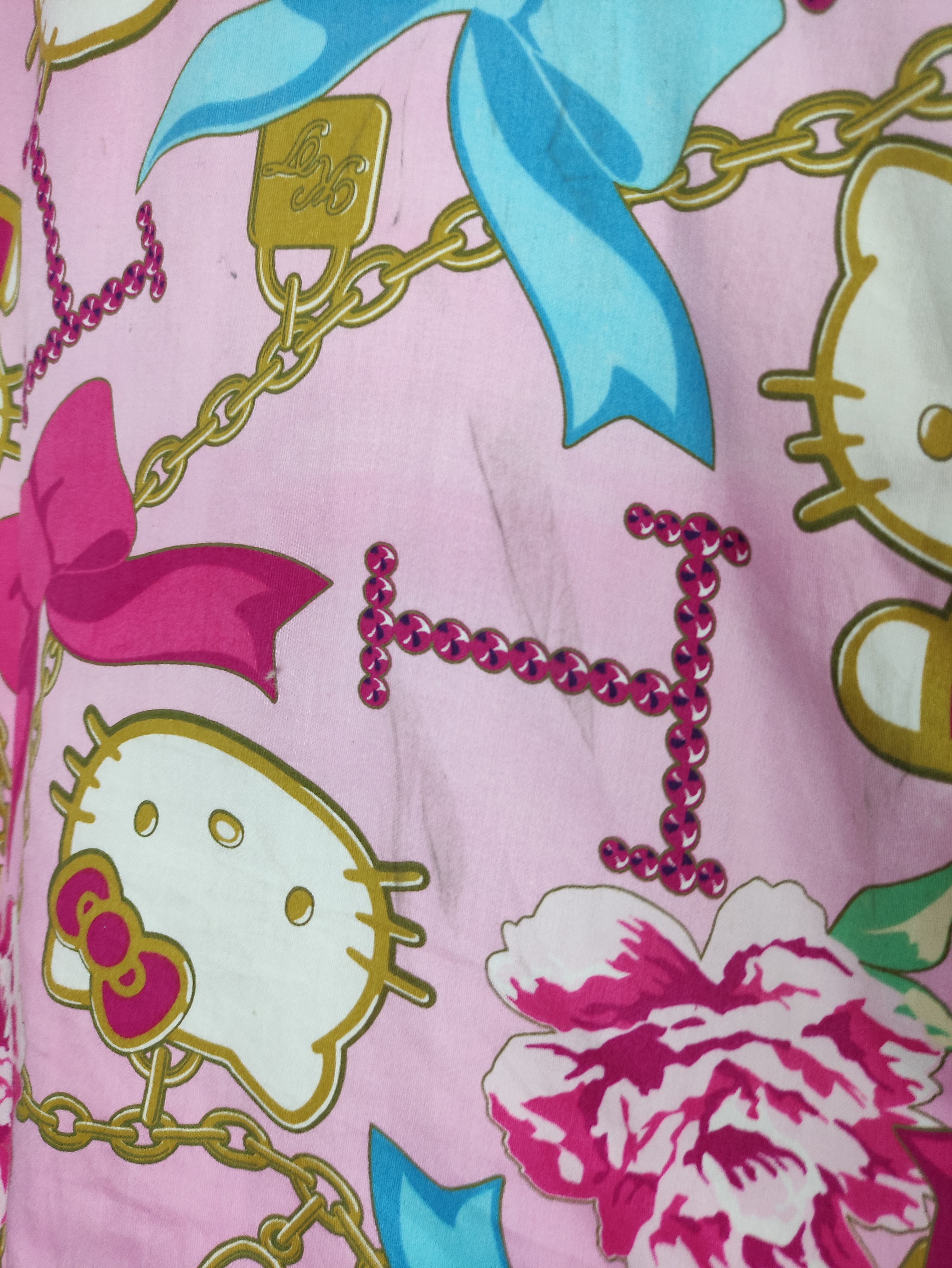 Cartoon Network × Japanese Brand HELLO KITTY kimono cardigan full print nice design Size US M / EU 48-50 / 2 - 11 Thumbnail
