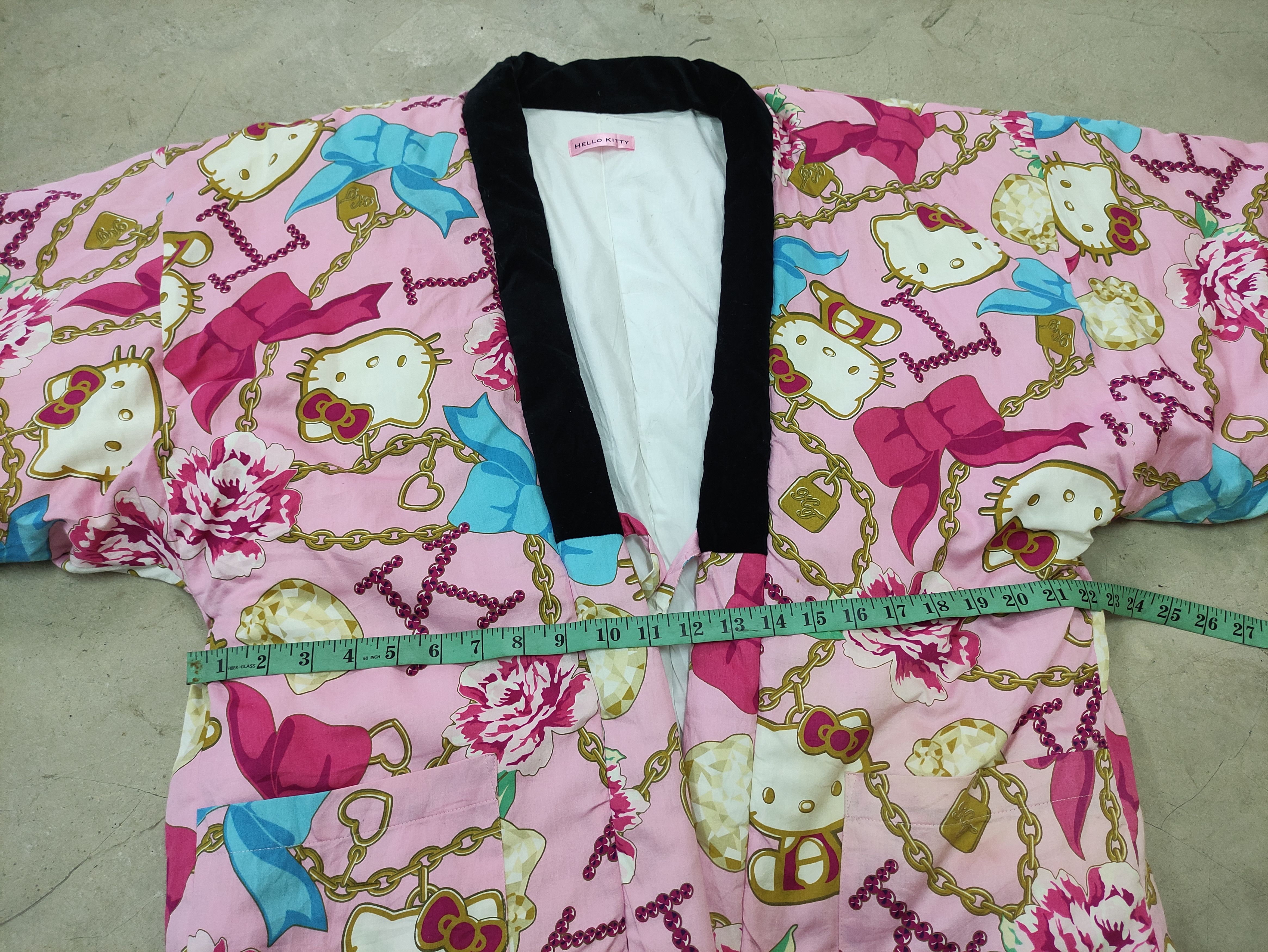 Cartoon Network × Japanese Brand HELLO KITTY kimono cardigan full print nice design Size US M / EU 48-50 / 2 - 9 Thumbnail