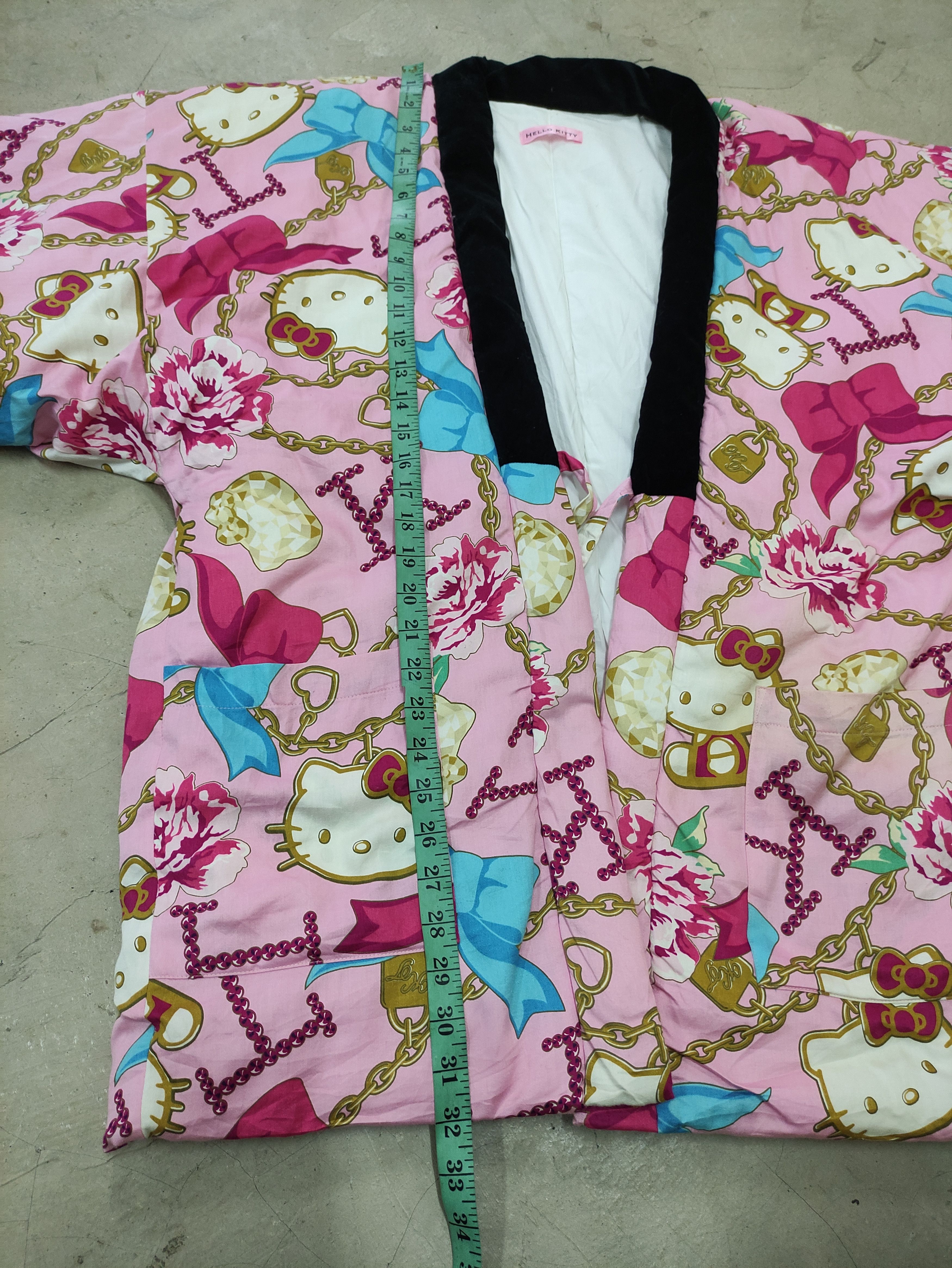 Cartoon Network × Japanese Brand HELLO KITTY kimono cardigan full print nice design Size US M / EU 48-50 / 2 - 8 Thumbnail