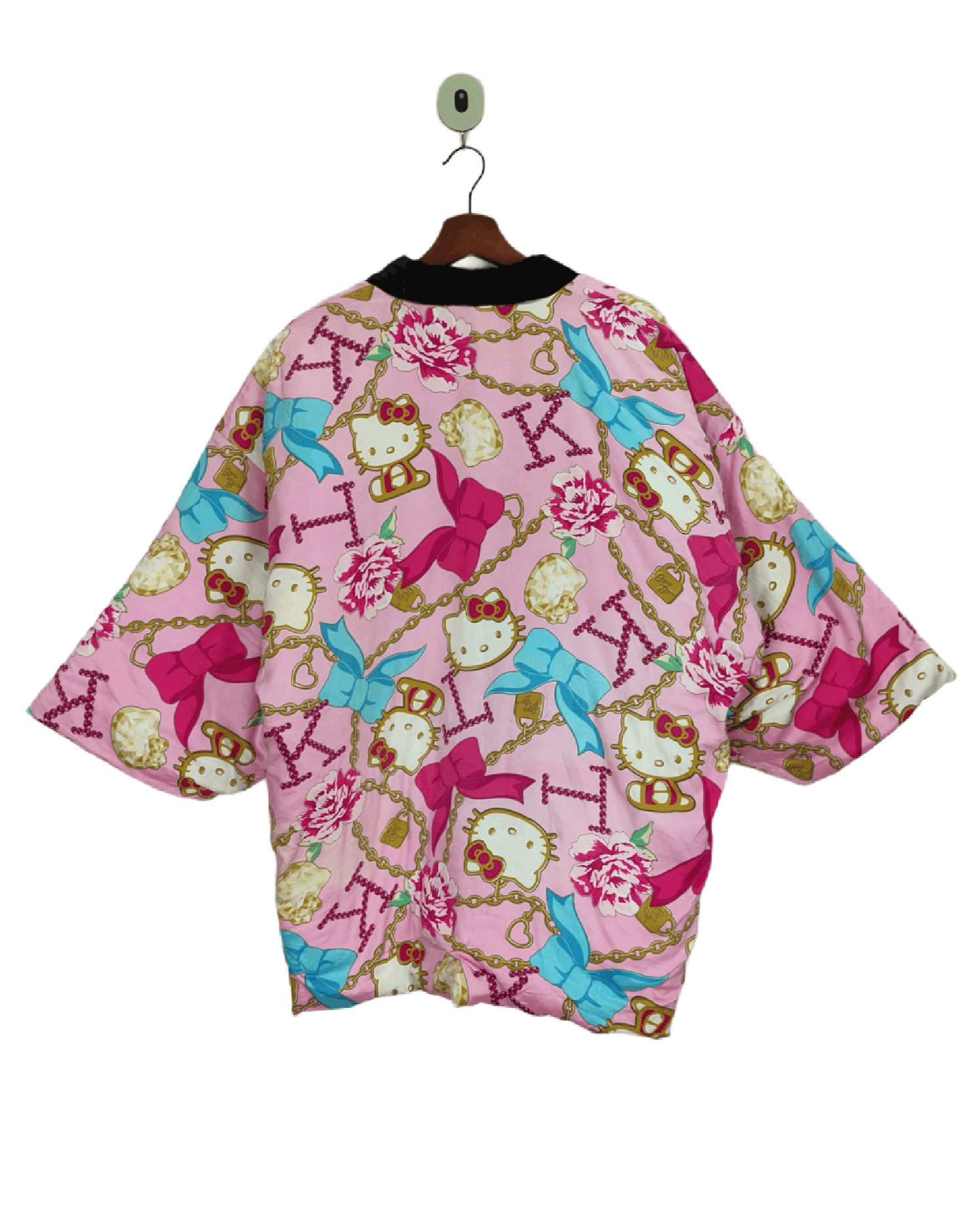 Cartoon Network × Japanese Brand HELLO KITTY kimono cardigan full print nice design Size US M / EU 48-50 / 2 - 2 Thumbnail
