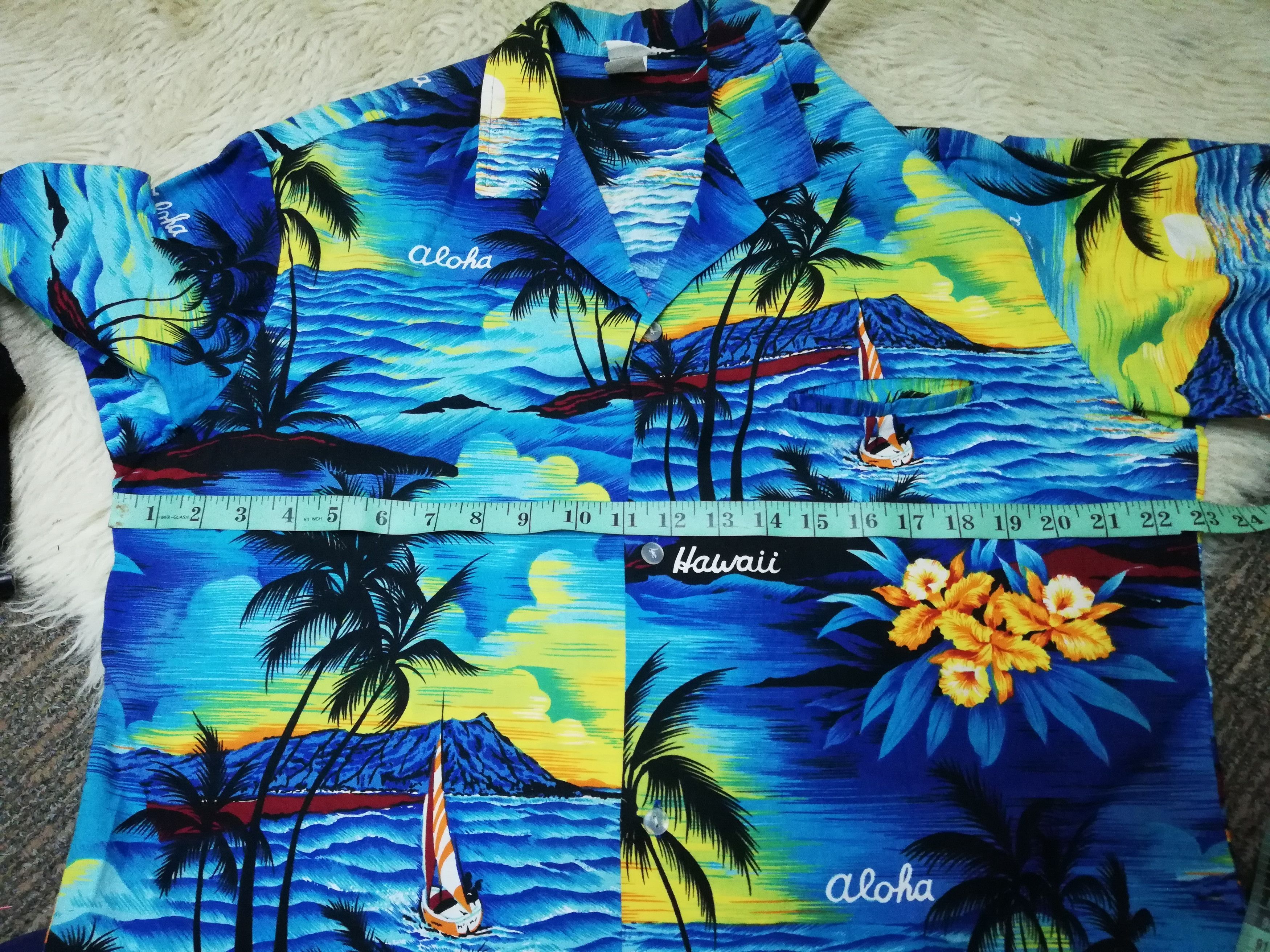 Vintage Vintage Hawaii Button Up Hawaiian Shirt Made in USA Size US L / EU 52-54 / 3 - 7 Thumbnail