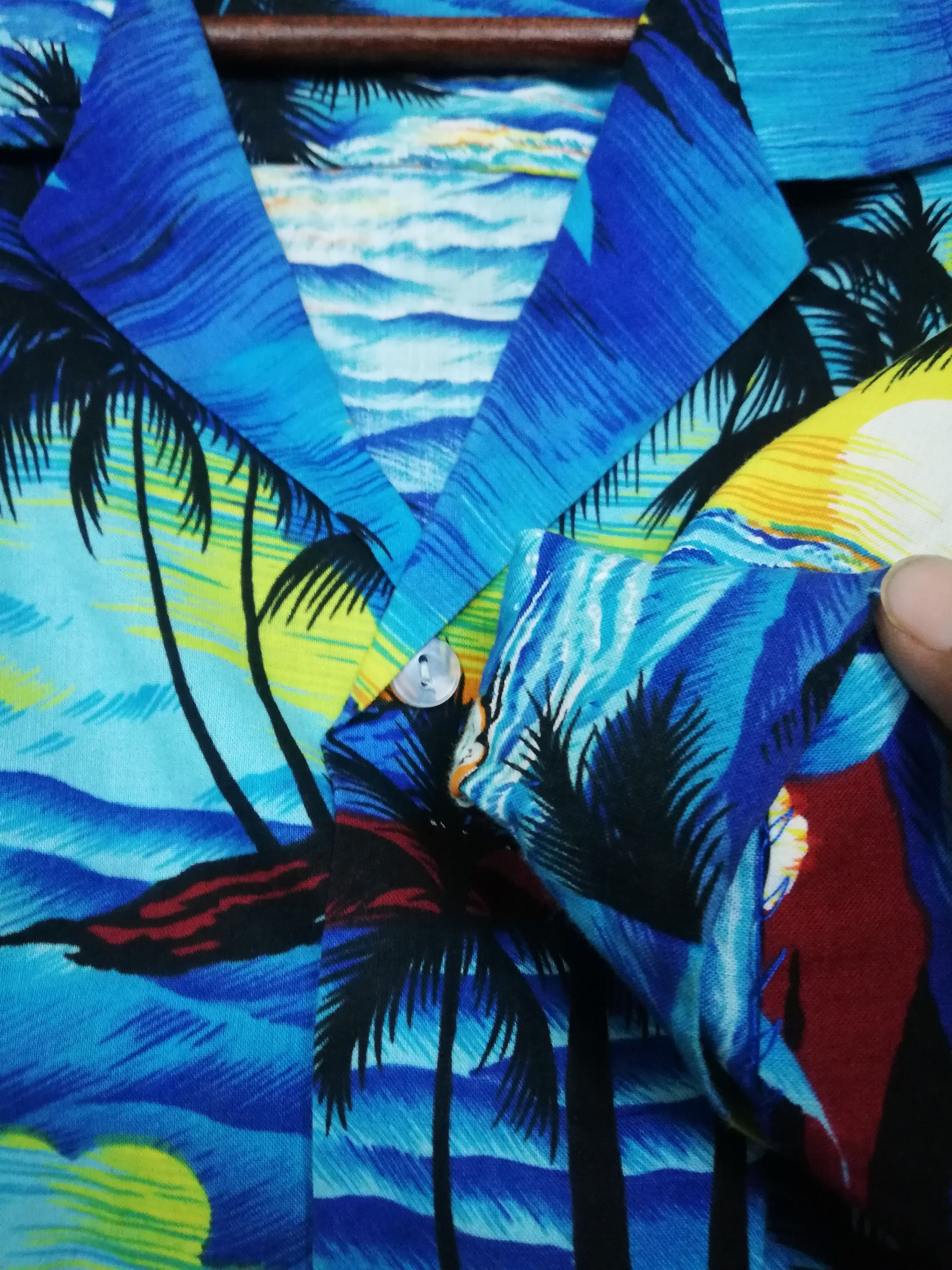 Vintage Vintage Hawaii Button Up Hawaiian Shirt Made in USA Size US L / EU 52-54 / 3 - 3 Thumbnail