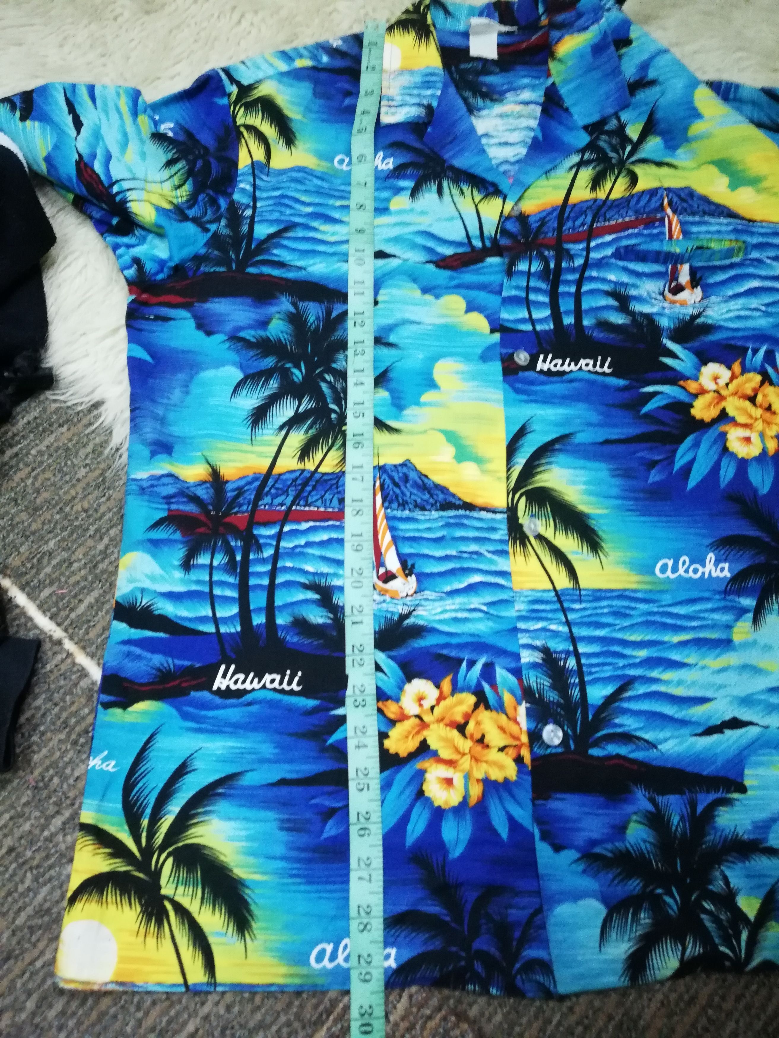 Vintage Vintage Hawaii Button Up Hawaiian Shirt Made in USA Size US L / EU 52-54 / 3 - 6 Thumbnail