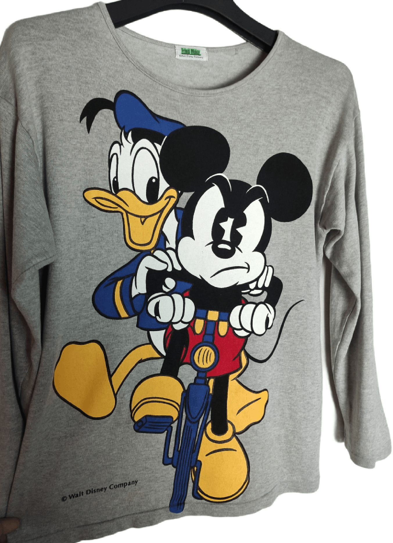 Disney × Japanese Brand × Mickey Mouse Disney Friend Mickey Long Sleeve t-shirt Size US M / EU 48-50 / 2 - 4 Thumbnail