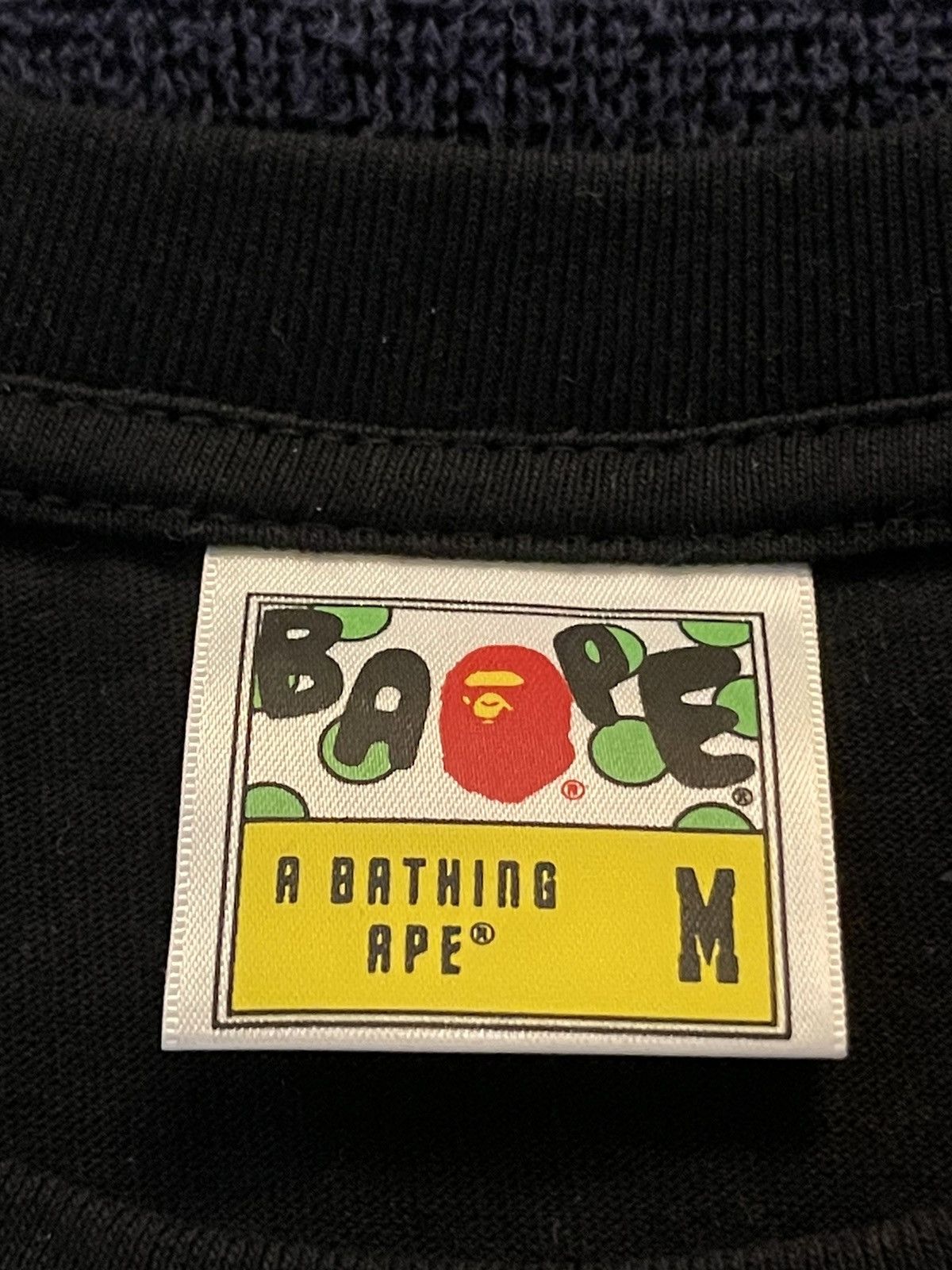 Bape A Bathing Ape Blue ABC Side Shark Face Tee Size US M / EU 48-50 / 2 - 3 Thumbnail