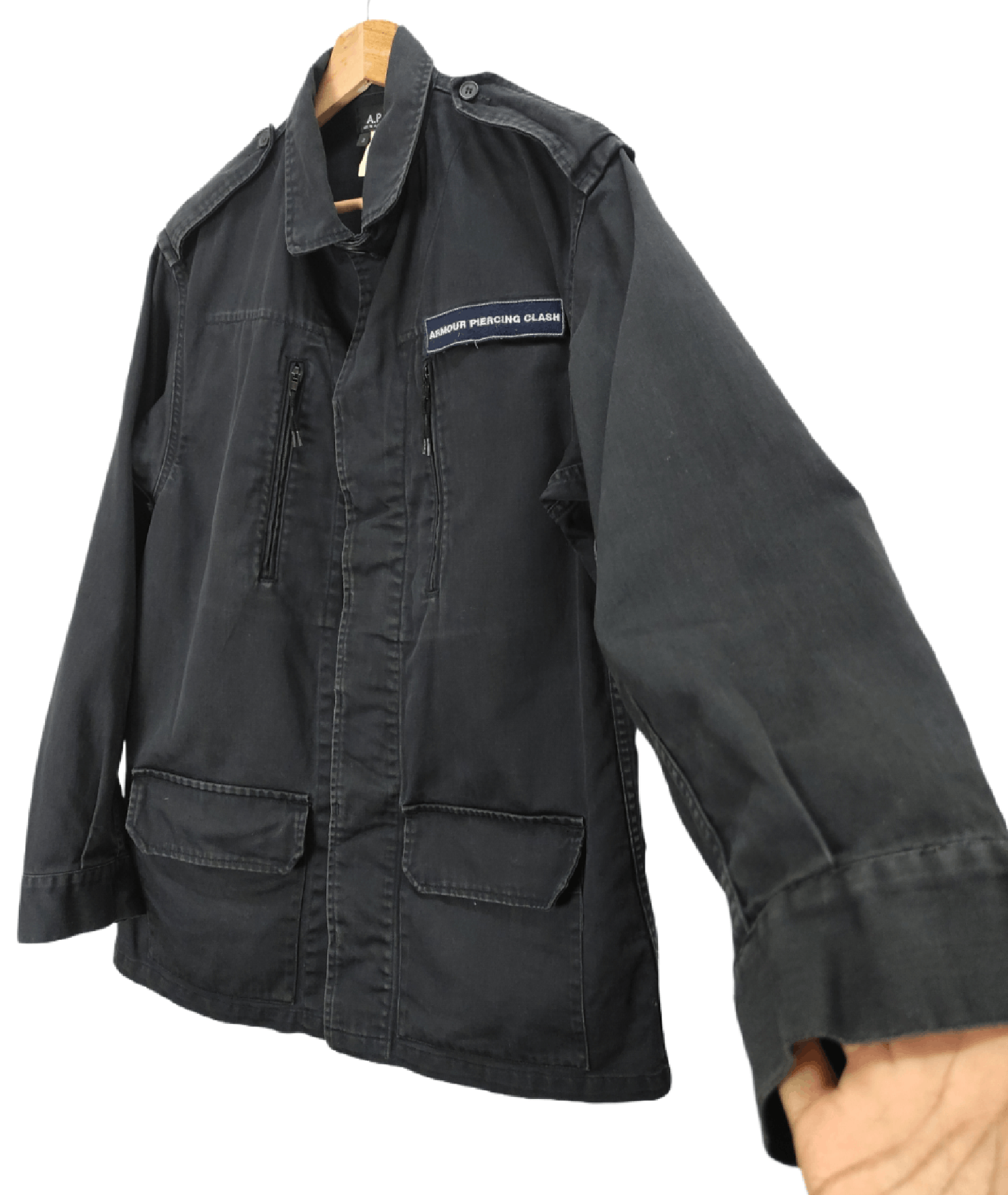 A.P.C. A.P.C Armour Piercing Clash Jacket Military Style Size US M / EU 48-50 / 2 - 3 Thumbnail