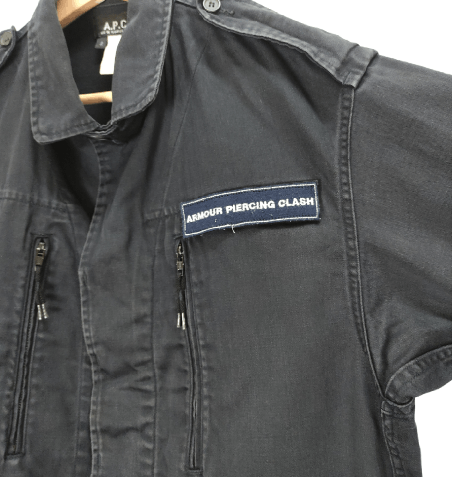 A.P.C. A.P.C Armour Piercing Clash Jacket Military Style Size US M / EU 48-50 / 2 - 4 Thumbnail