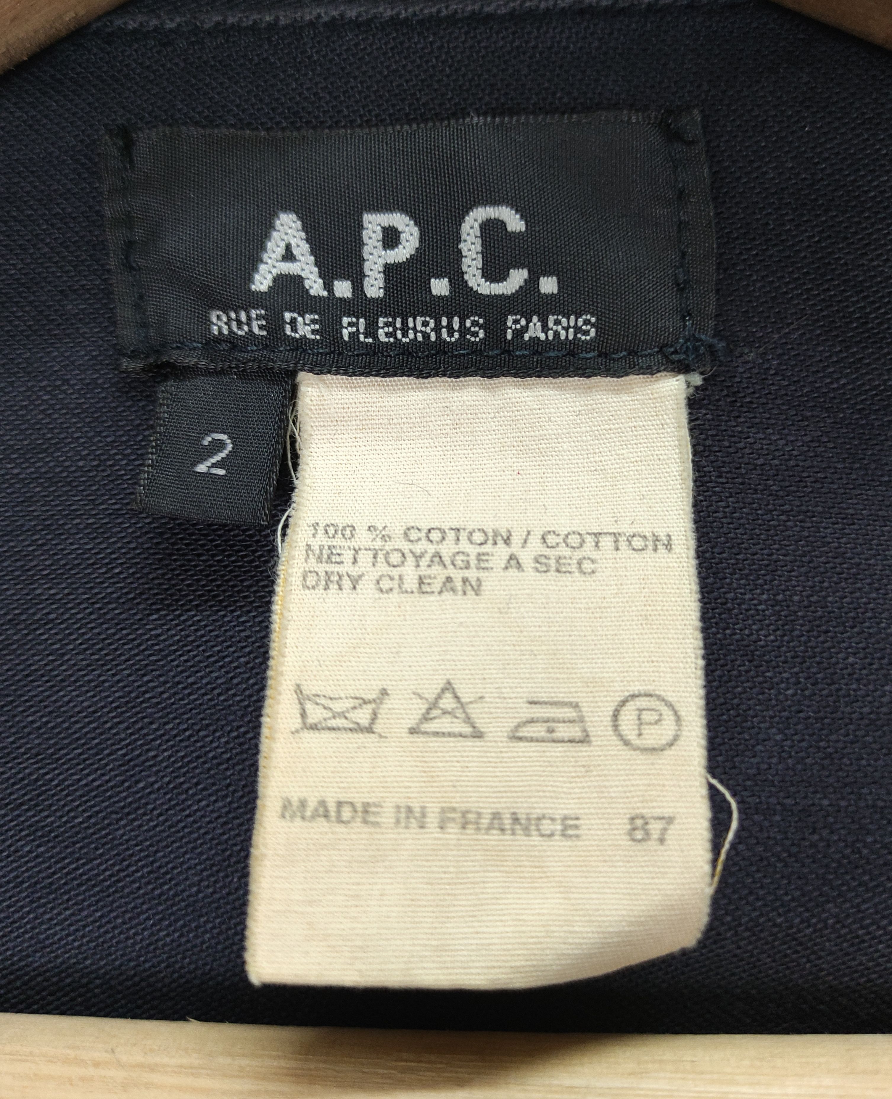 A.P.C. A.P.C Armour Piercing Clash Jacket Military Style Size US M / EU 48-50 / 2 - 9 Thumbnail