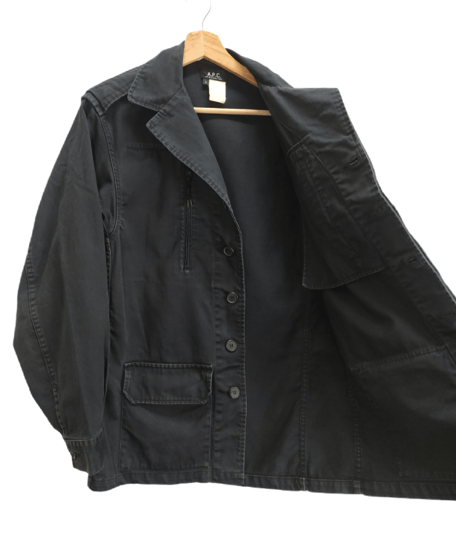 A.P.C. A.P.C Armour Piercing Clash Jacket Military Style Size US M / EU 48-50 / 2 - 7 Thumbnail