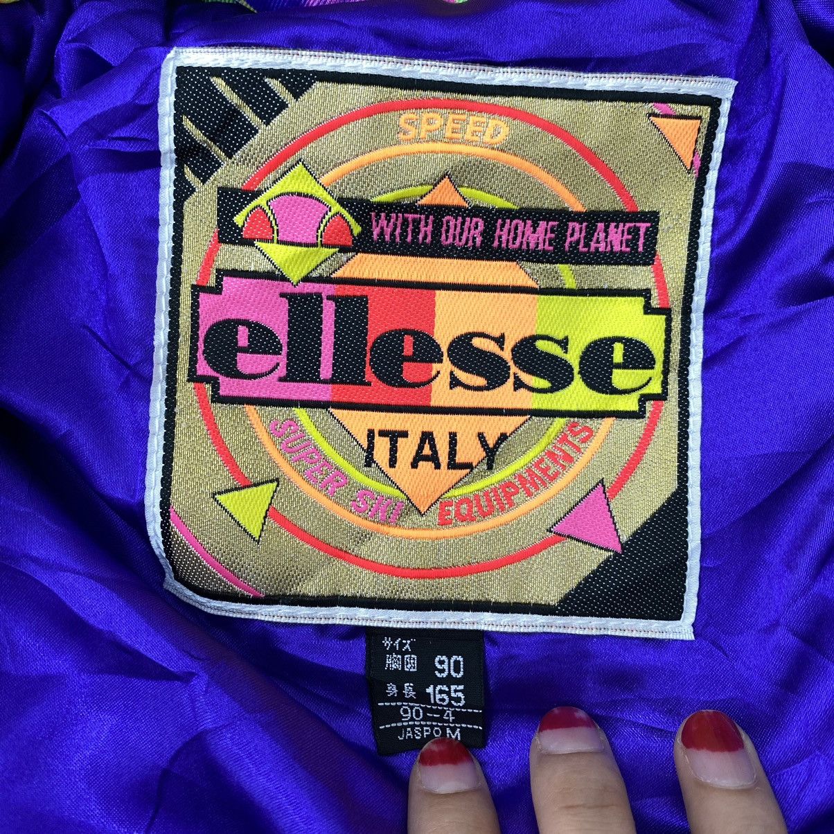 Ellesse TEAM ELLESSE ITALY Japanese Brand Ski Outdoor Bomber Jacket Size US XL / EU 56 / 4 - 7 Thumbnail