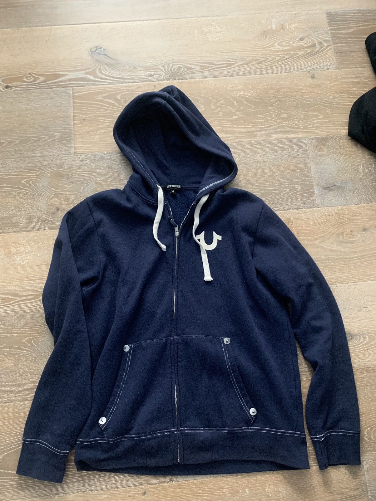 TRUE RELIGION NAVY BUDDHA ZIPUP‼️