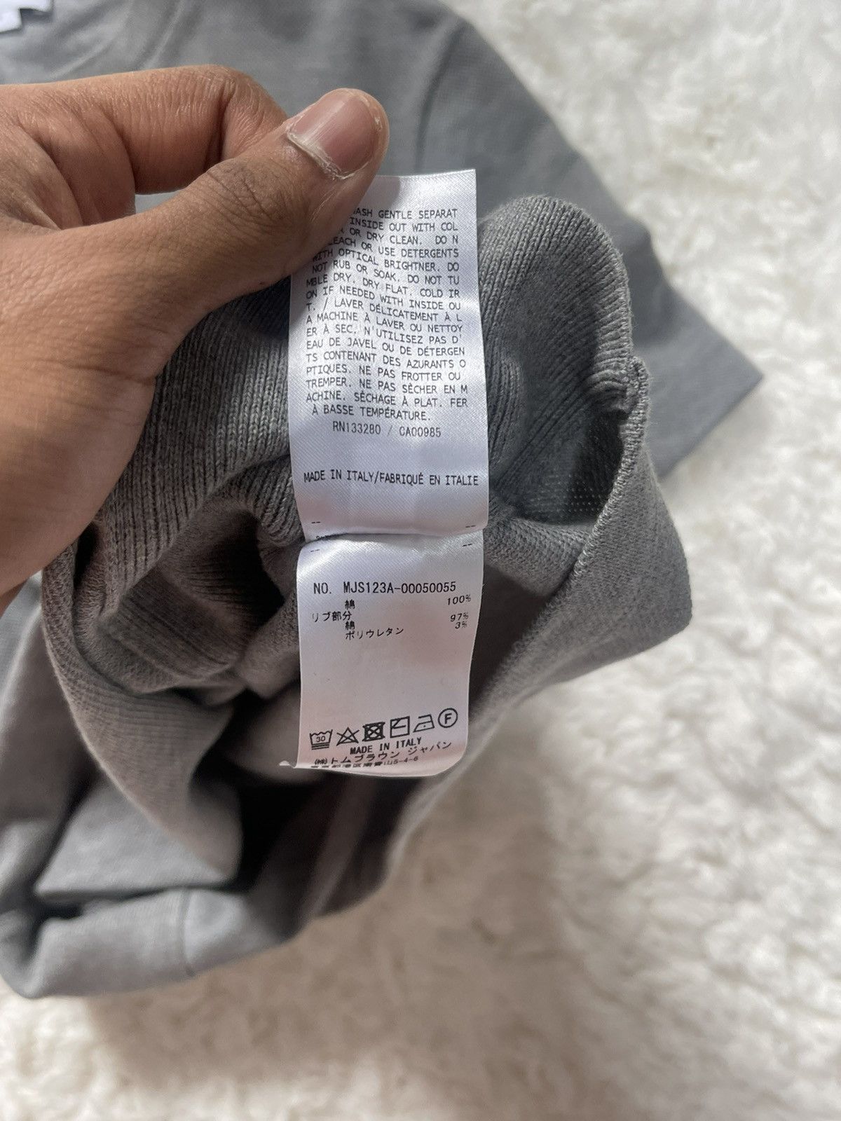 Thom Browne Thom Browne 3 stripe polo Size US S / EU 44-46 / 1 - 5 Thumbnail