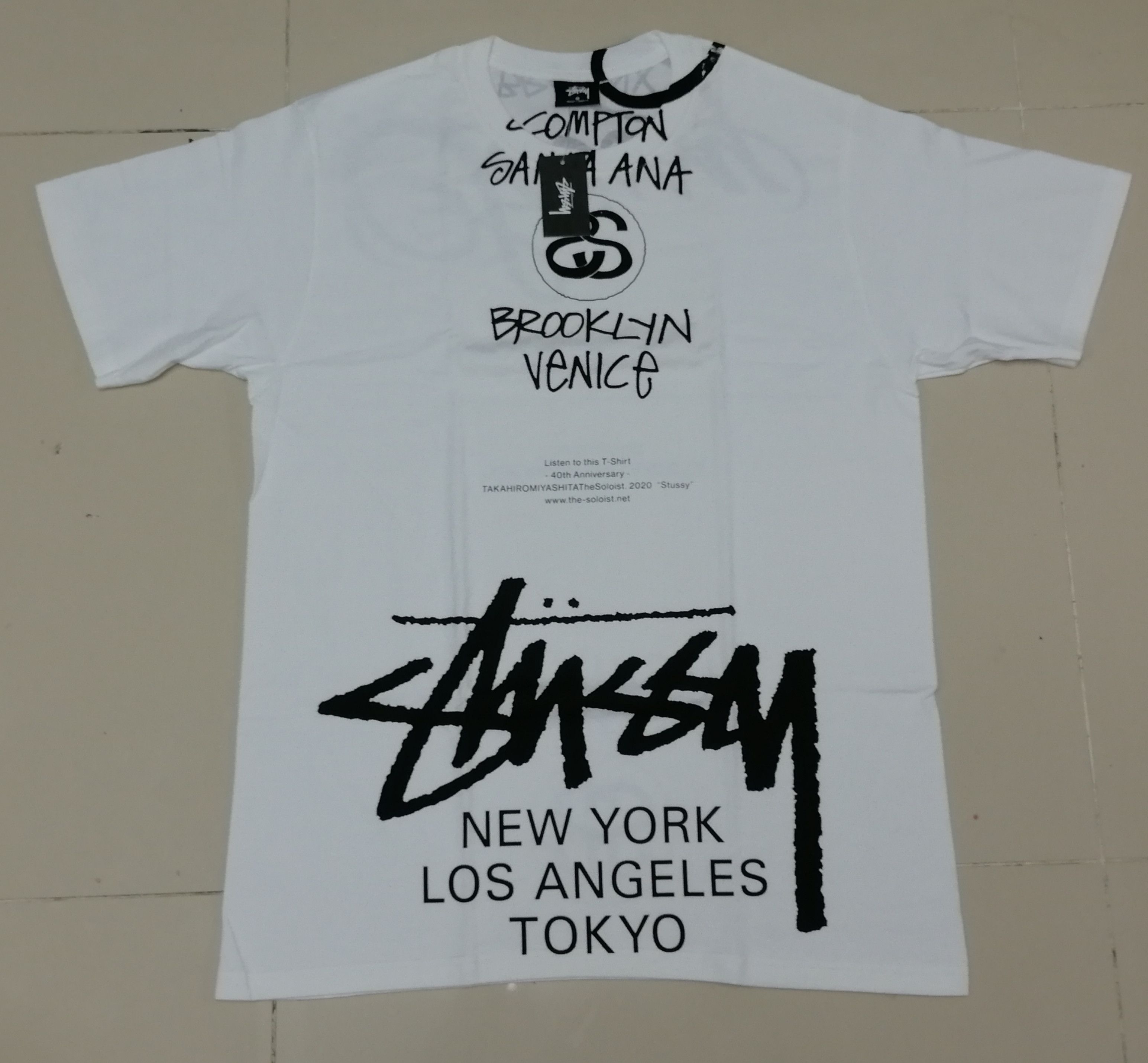 Stussy × Takahiromiyashita The Soloist. Stussy x Takahiro Miyashita The Soloist World Tour Size US M / EU 48-50 / 2 - 3 Thumbnail