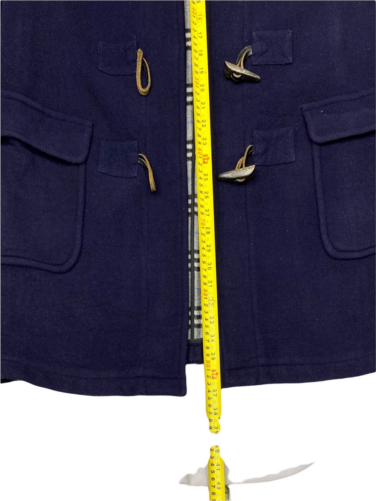 Burberry × Burberry Prorsum 🔥 NEED GONE NOW 🔥 BURBERRY LONDON WOOL DUFFLE COAT NOVACHECK Size US M / EU 48-50 / 2 - 23 Thumbnail