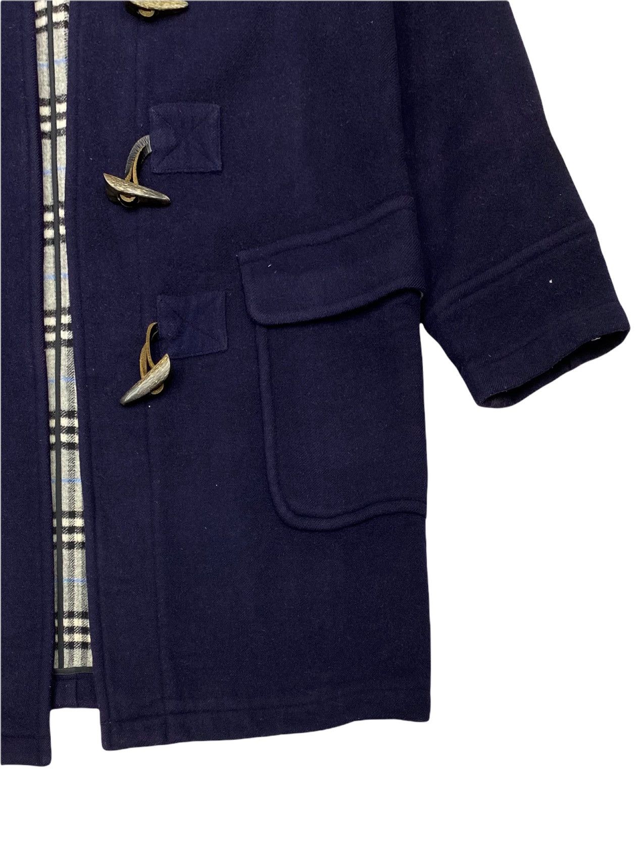 Burberry × Burberry Prorsum 🔥 NEED GONE NOW 🔥 BURBERRY LONDON WOOL DUFFLE COAT NOVACHECK Size US M / EU 48-50 / 2 - 10 Thumbnail