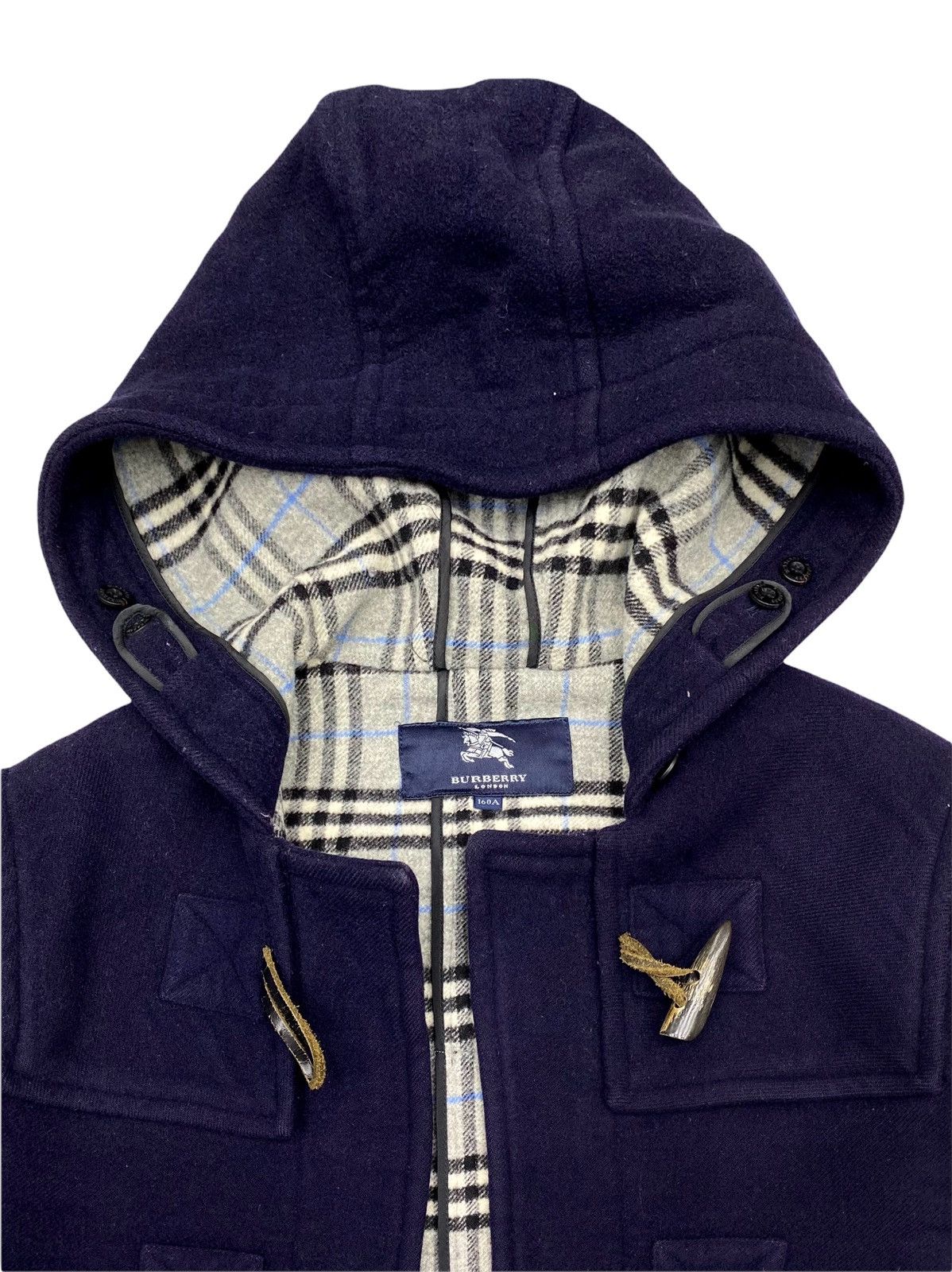 Burberry × Burberry Prorsum 🔥 NEED GONE NOW 🔥 BURBERRY LONDON WOOL DUFFLE COAT NOVACHECK Size US M / EU 48-50 / 2 - 5 Thumbnail