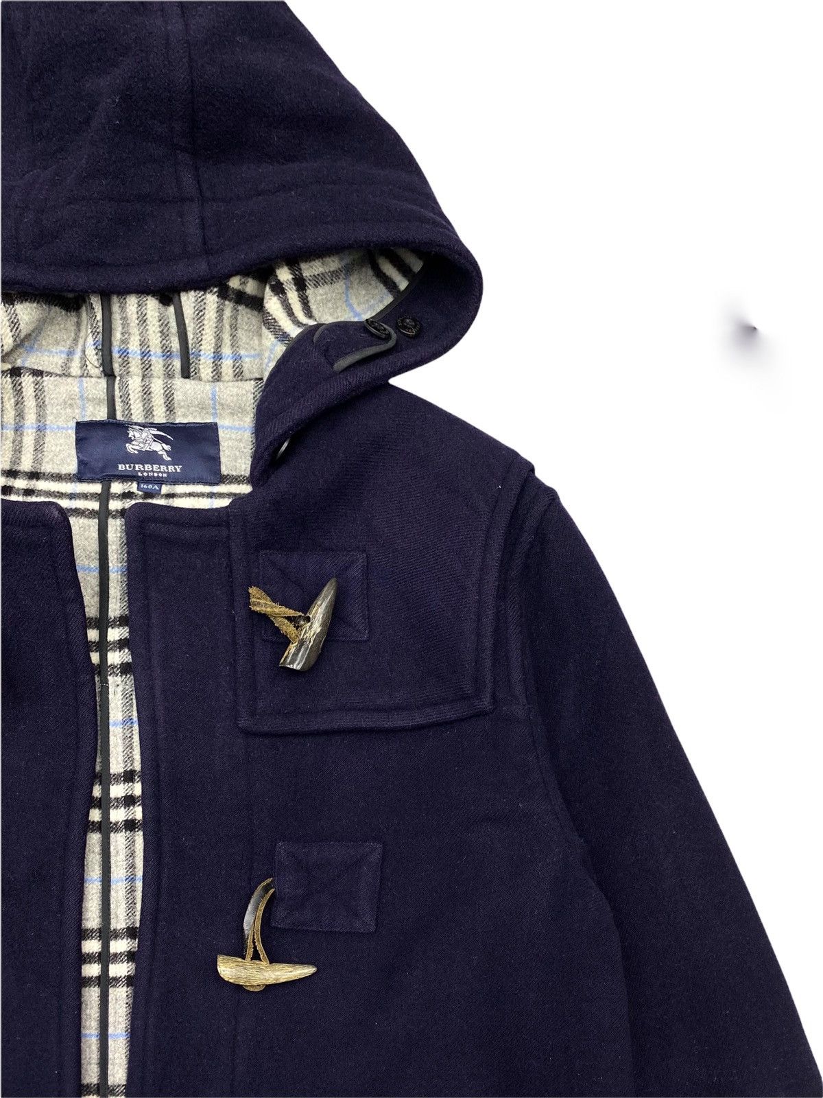 Burberry × Burberry Prorsum 🔥 NEED GONE NOW 🔥 BURBERRY LONDON WOOL DUFFLE COAT NOVACHECK Size US M / EU 48-50 / 2 - 6 Thumbnail