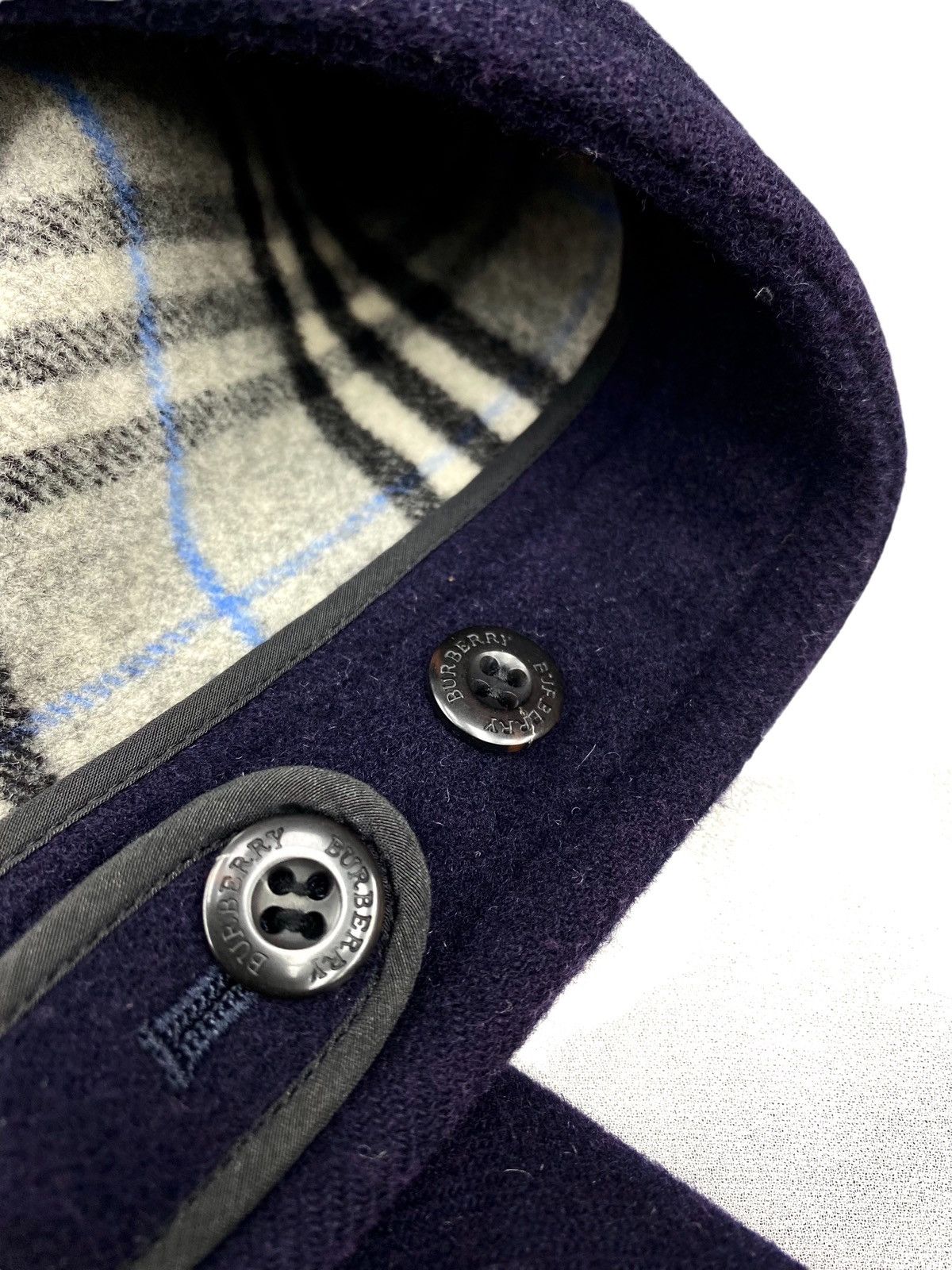 Burberry × Burberry Prorsum 🔥 NEED GONE NOW 🔥 BURBERRY LONDON WOOL DUFFLE COAT NOVACHECK Size US M / EU 48-50 / 2 - 17 Thumbnail