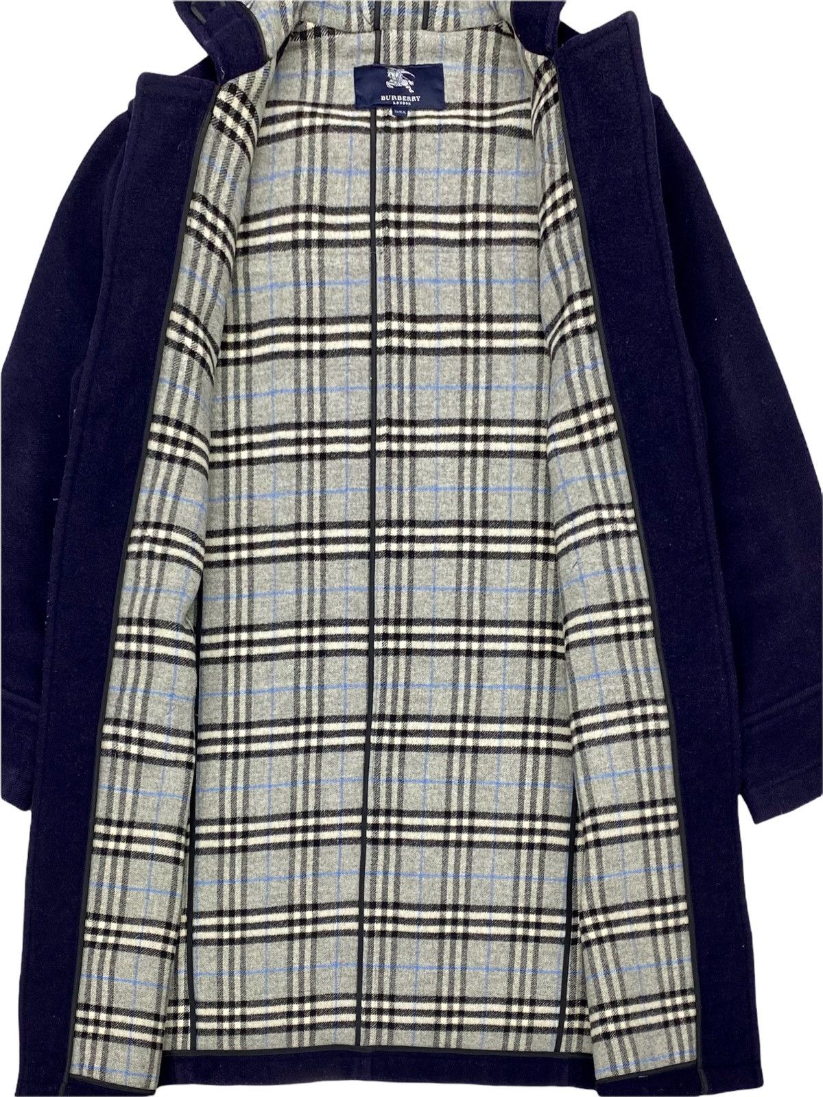 Burberry × Burberry Prorsum 🔥 NEED GONE NOW 🔥 BURBERRY LONDON WOOL DUFFLE COAT NOVACHECK Size US M / EU 48-50 / 2 - 15 Thumbnail