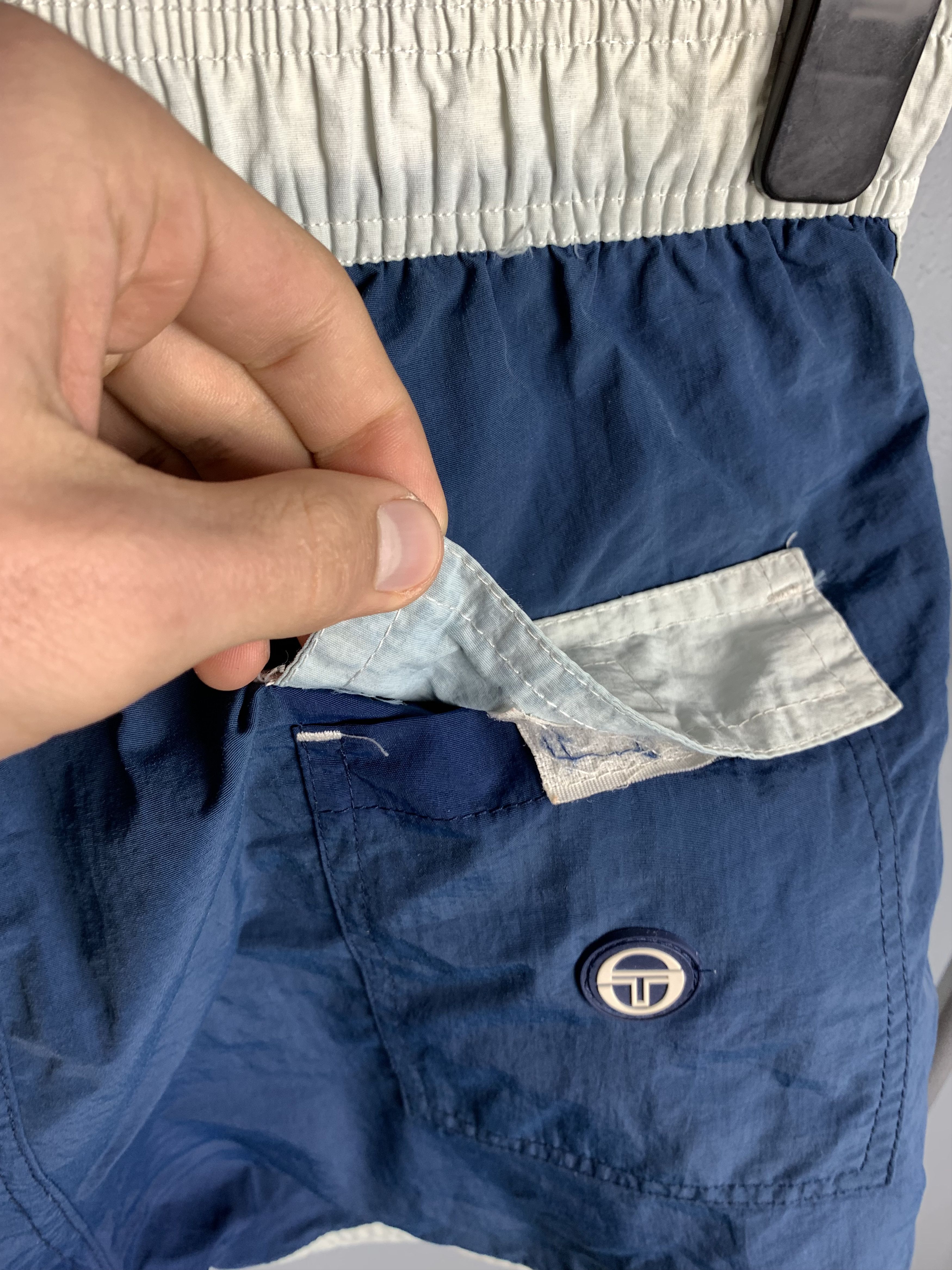 Sergio Tacchini × Vintage Vintage Sergio Tacchini Mens Shorts Size US 32 / EU 48 - 6 Thumbnail