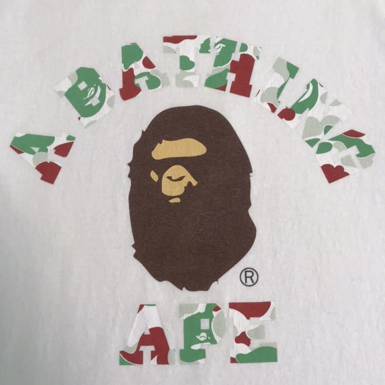 Bape BAPE Sendai city color camo college logo T-shirt Size US S / EU 44-46 / 1 - 2 Thumbnail