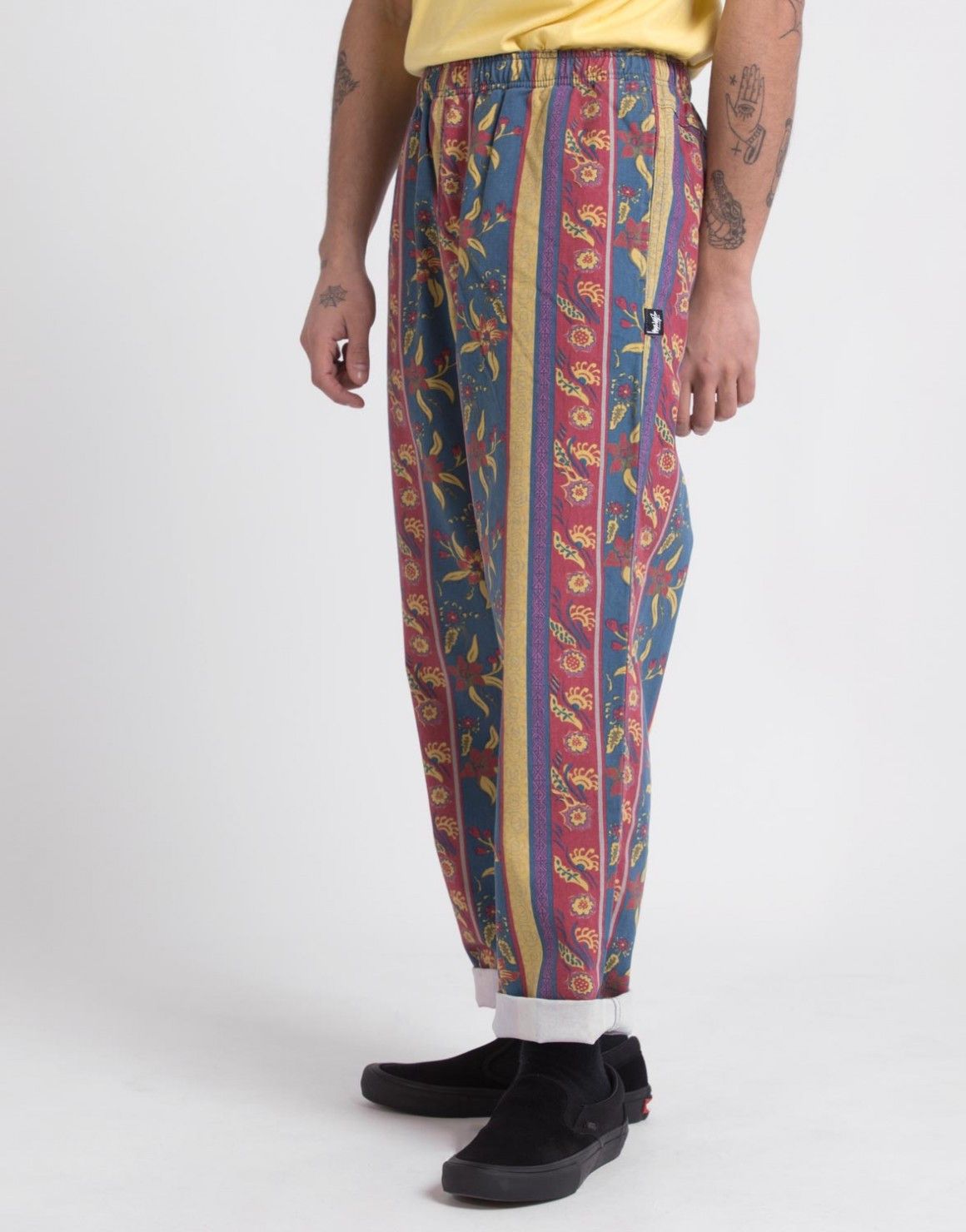 Stussy Stussy Fleur Stripe Beach Pants | Grailed