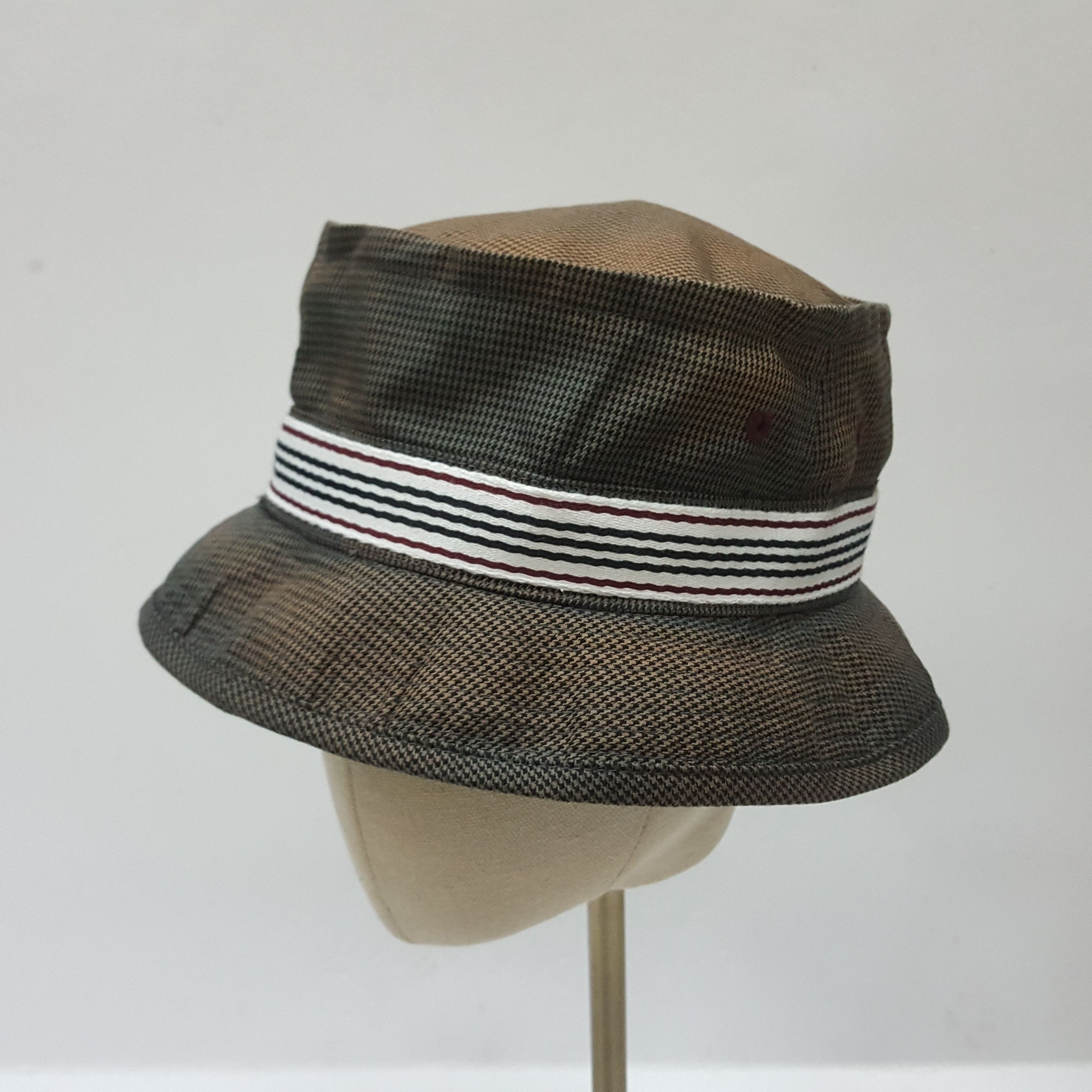 Burberry × Vintage Vintage Burberry black label nice design hats bucket Size ONE SIZE - 3 Thumbnail