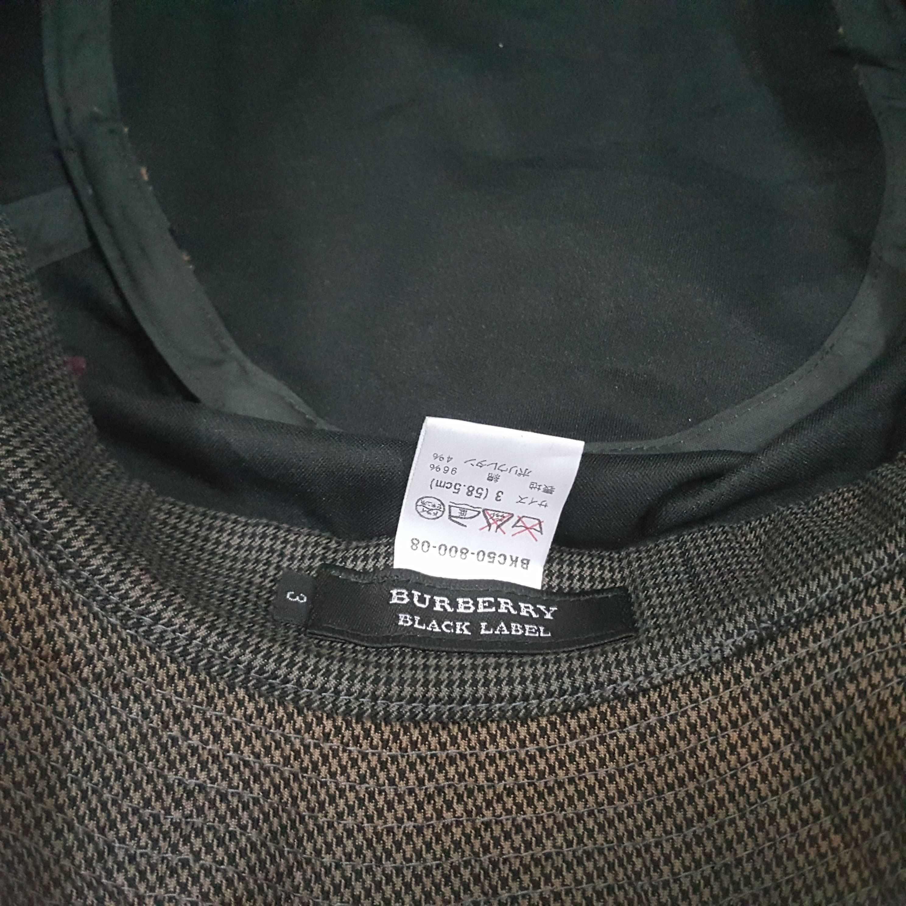 Burberry × Vintage Vintage Burberry black label nice design hats bucket Size ONE SIZE - 5 Thumbnail