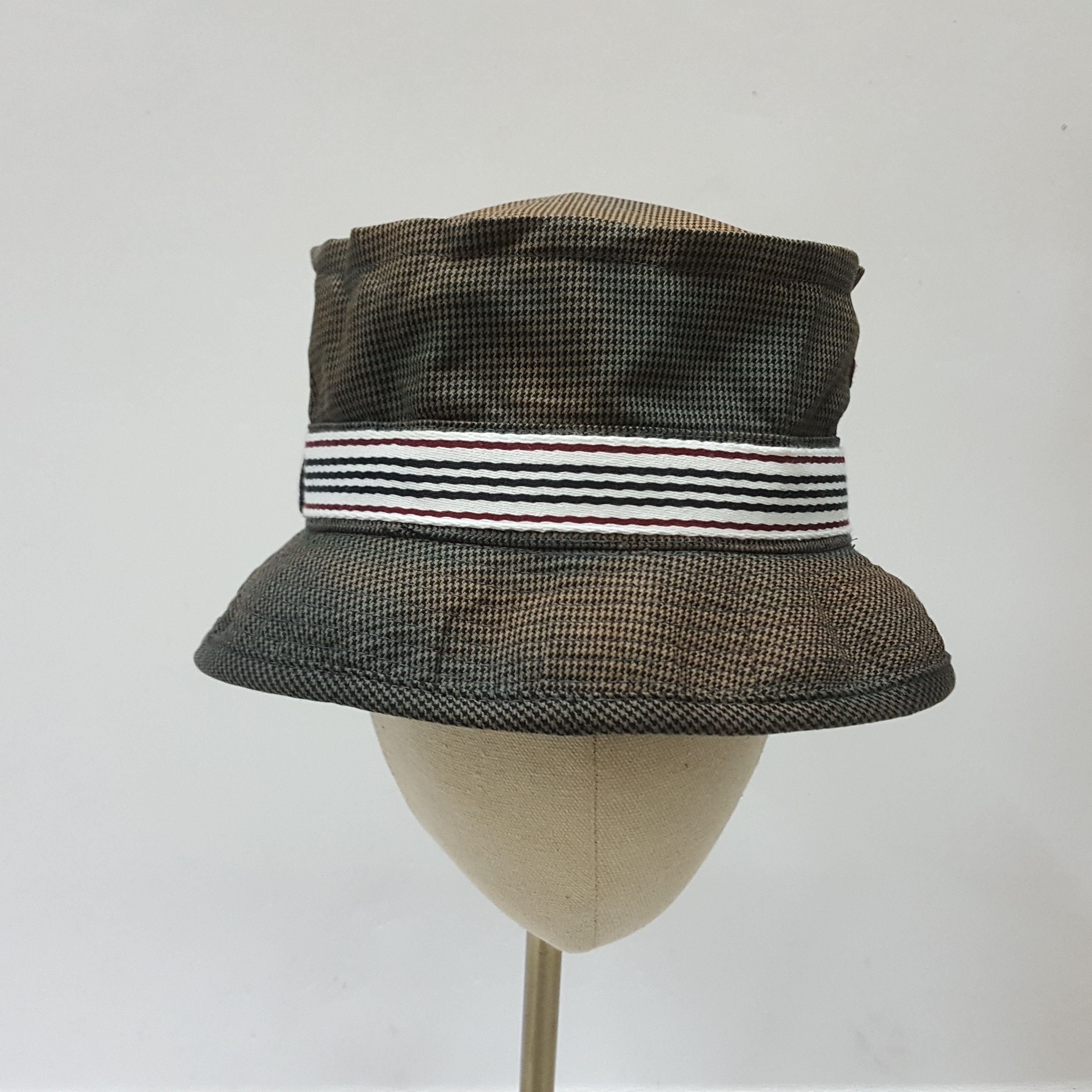 Burberry × Vintage Vintage Burberry black label nice design hats bucket Size ONE SIZE - 4 Thumbnail