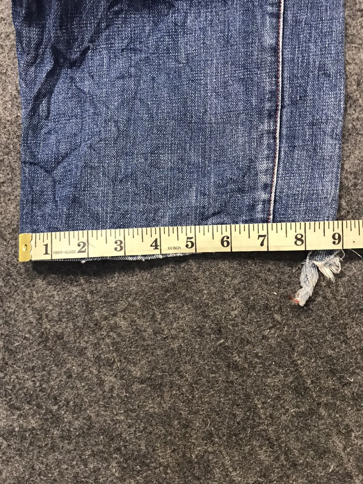 Japanese Brand × Vintage Kyoto Style Kyoden Inc Embroidery Sakura Pocket Jeans Pant Size US 36 / EU 52 - 15 Thumbnail