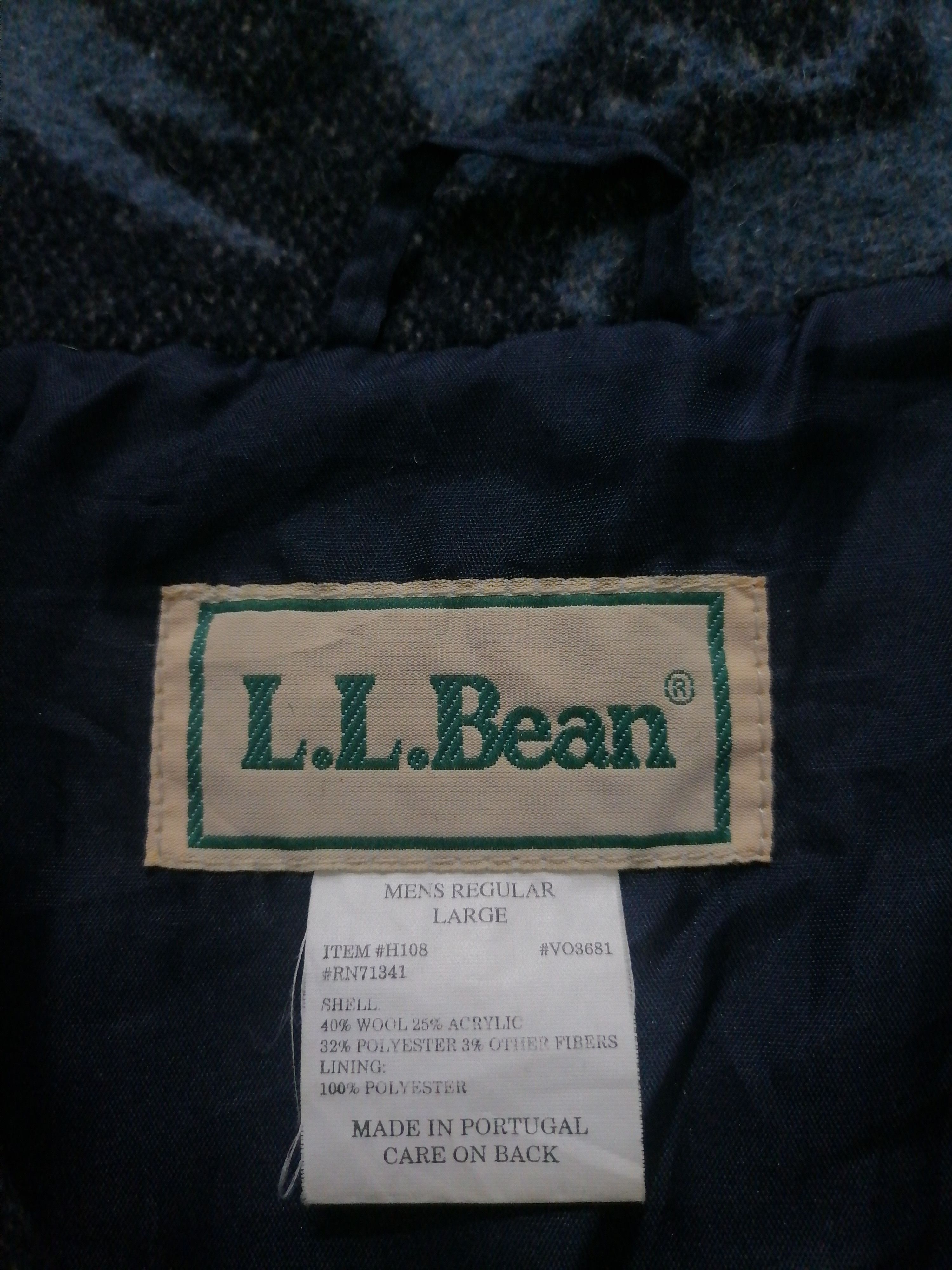 L.L. Bean × Vintage Vintage L.L.BEAN Half Zip Ski Wool Sweater Jacket Size US L / EU 52-54 / 3 - 7 Thumbnail