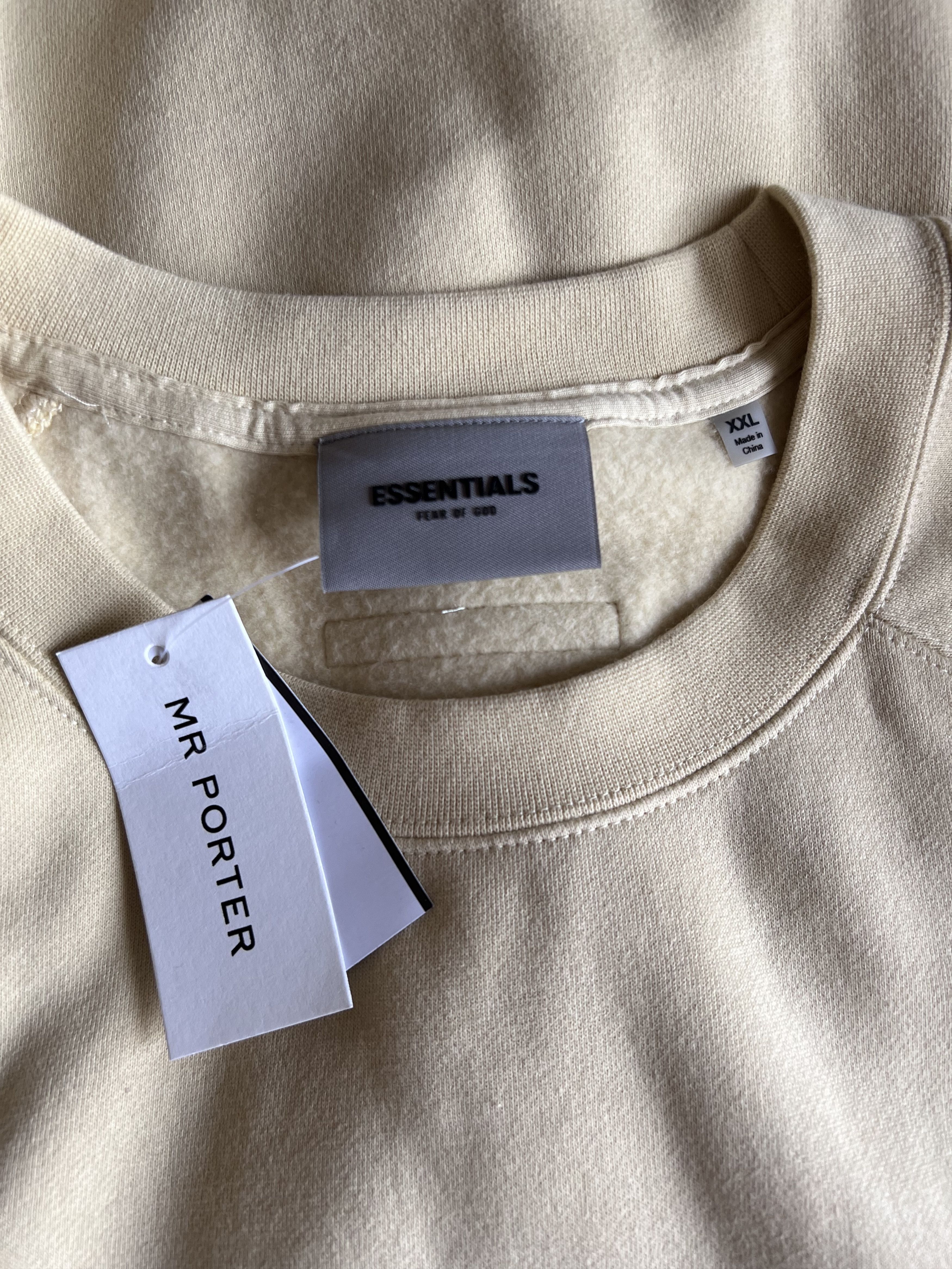 Fear of God × Mr P. Fear of God Essentials Mr. Porter Exclusive Sweatshirt Size US XXL / EU 58 / 5 - 5 Thumbnail