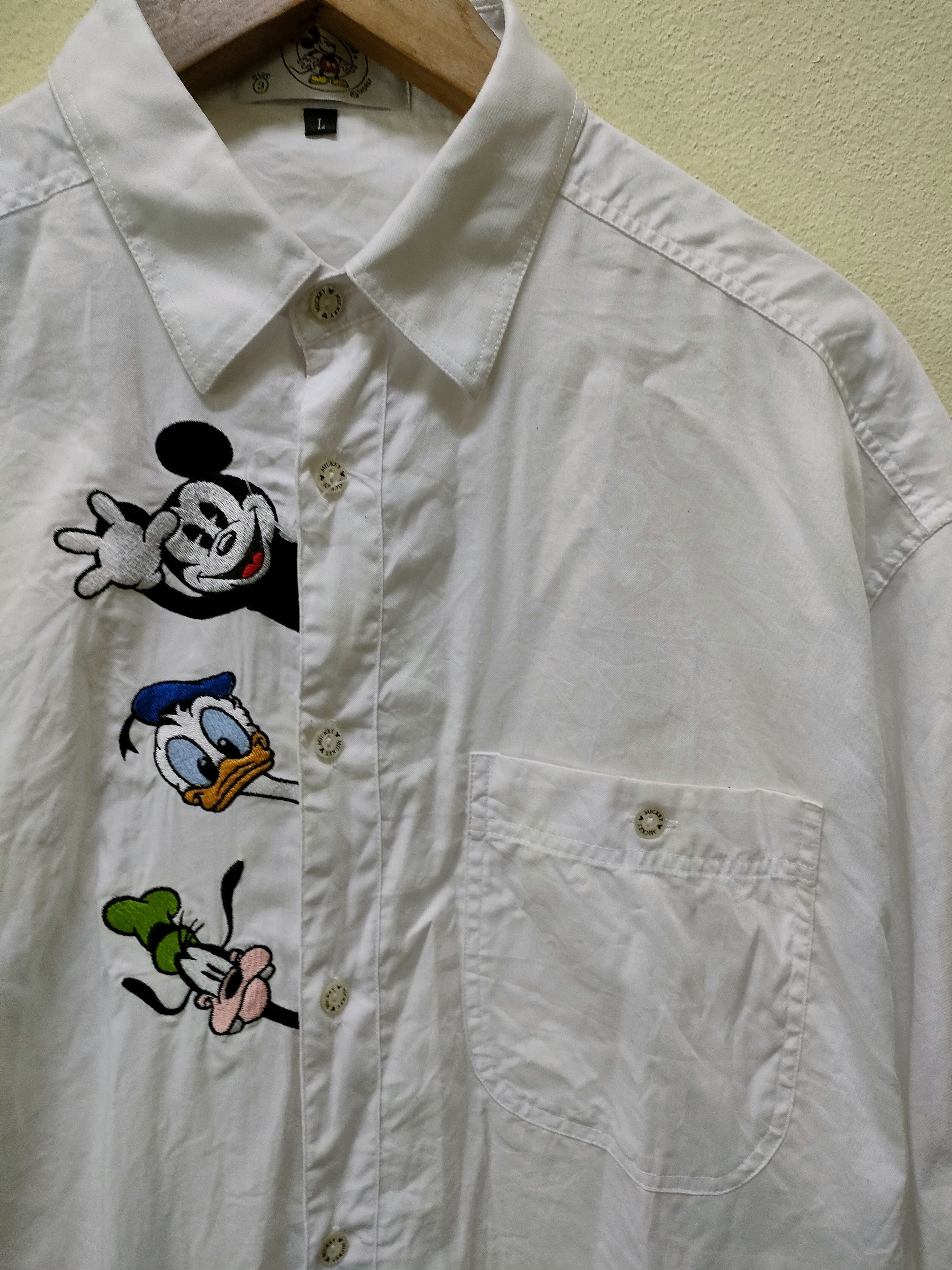 Cartoon Network × Mickey & Co. Mickey And Co Embroidered Shirts Size US L / EU 52-54 / 3 - 7 Thumbnail