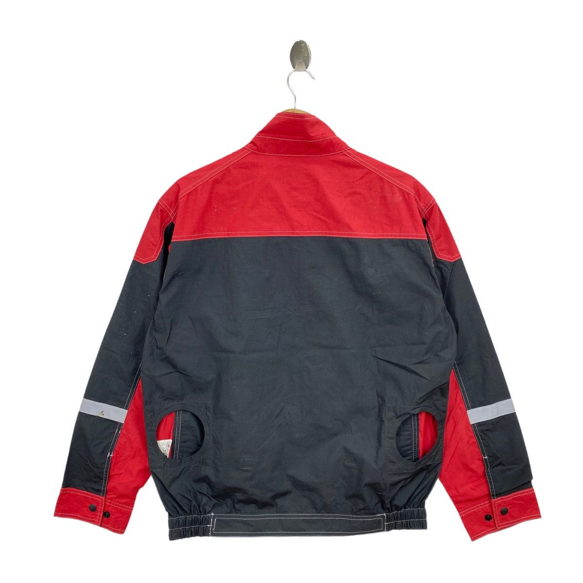 Vintage Z-DRAGON Casual Workstyle Racing Red Black Bomber Jacket Size US L / EU 52-54 / 3 - 9 Thumbnail