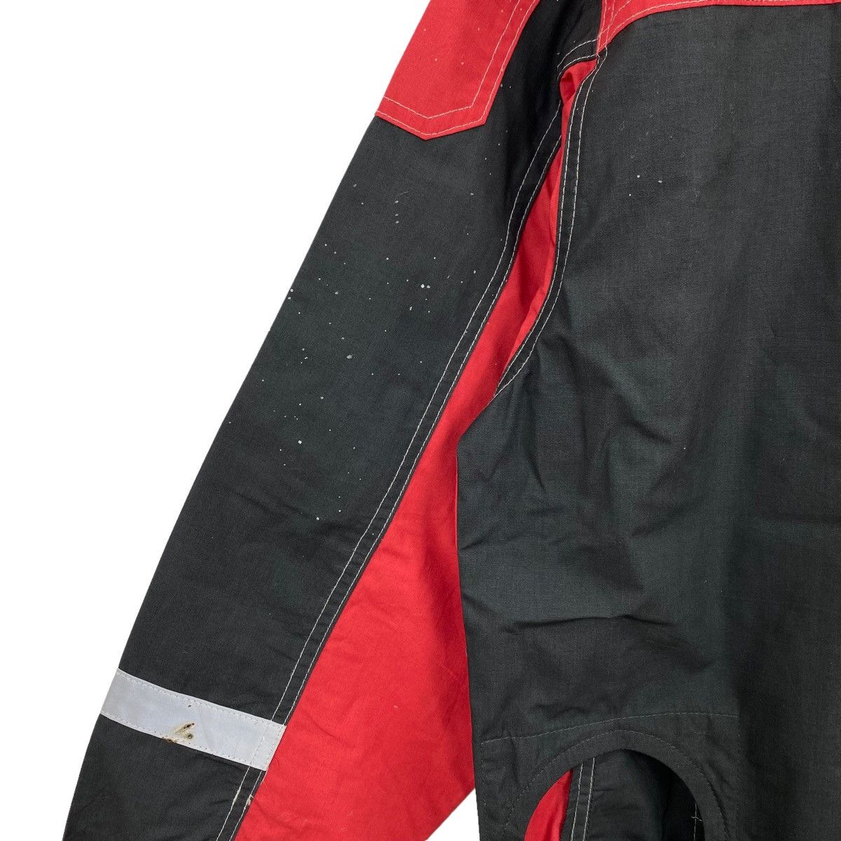 Vintage Z-DRAGON Casual Workstyle Racing Red Black Bomber Jacket Size US L / EU 52-54 / 3 - 4 Thumbnail