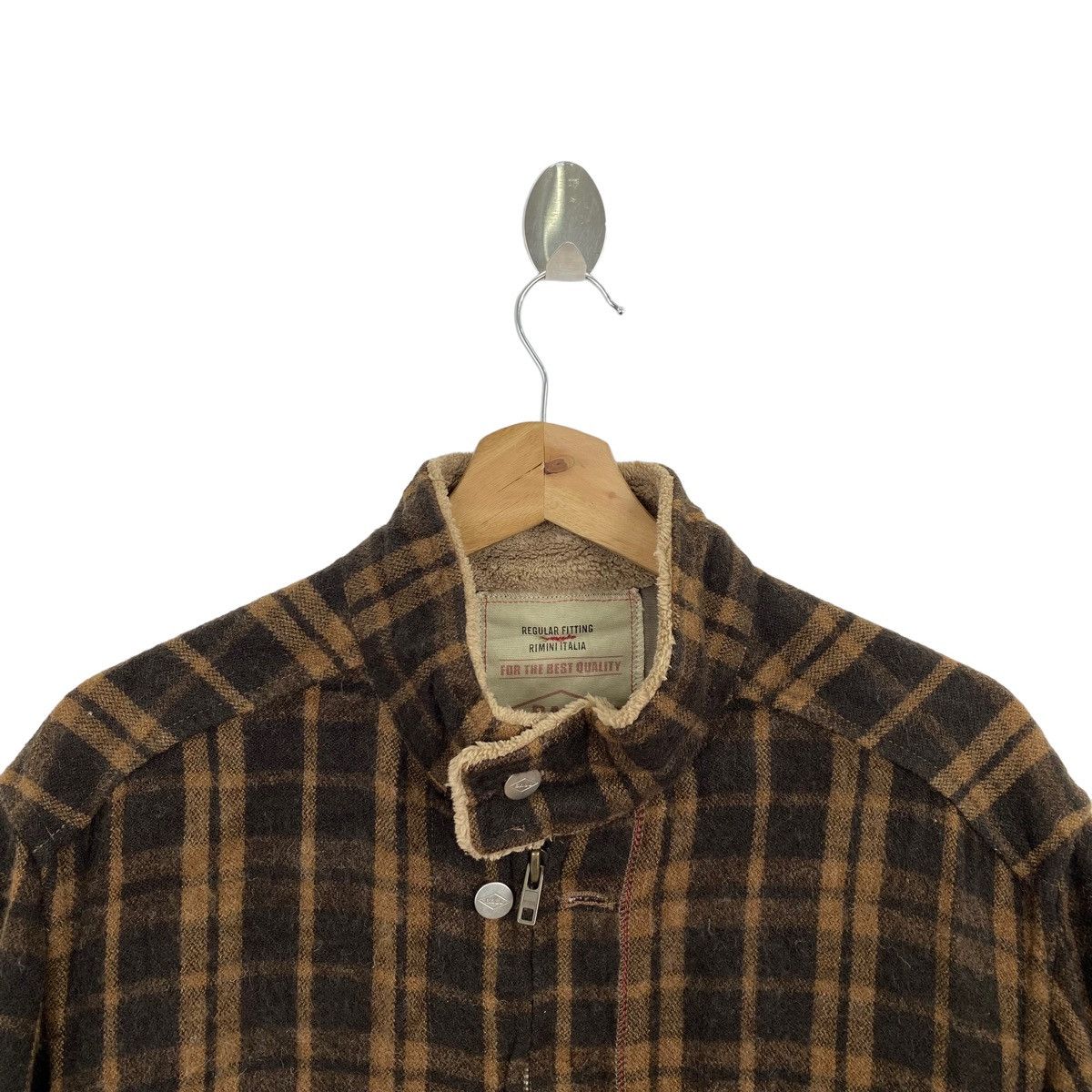 Japanese Brand BALL Japanese Brand Check Tartan Button Up Brown Jacket Size US M / EU 48-50 / 2 - 2 Thumbnail