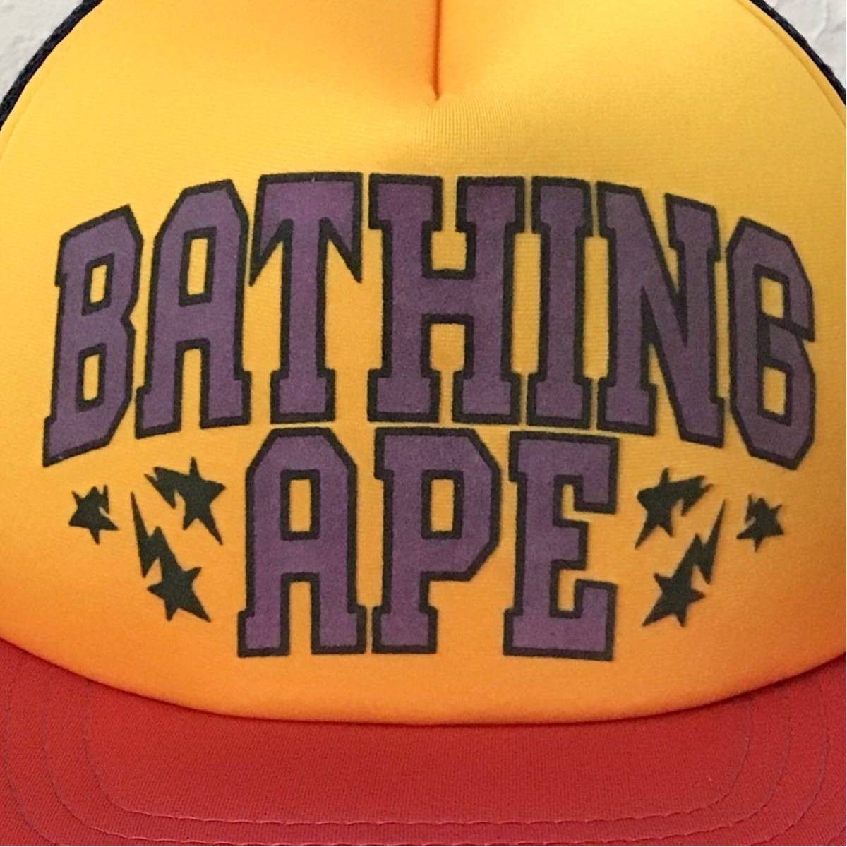 Bape BAPE STA logo trucker hat cap a bathing ape star Size ONE SIZE - 2 Thumbnail