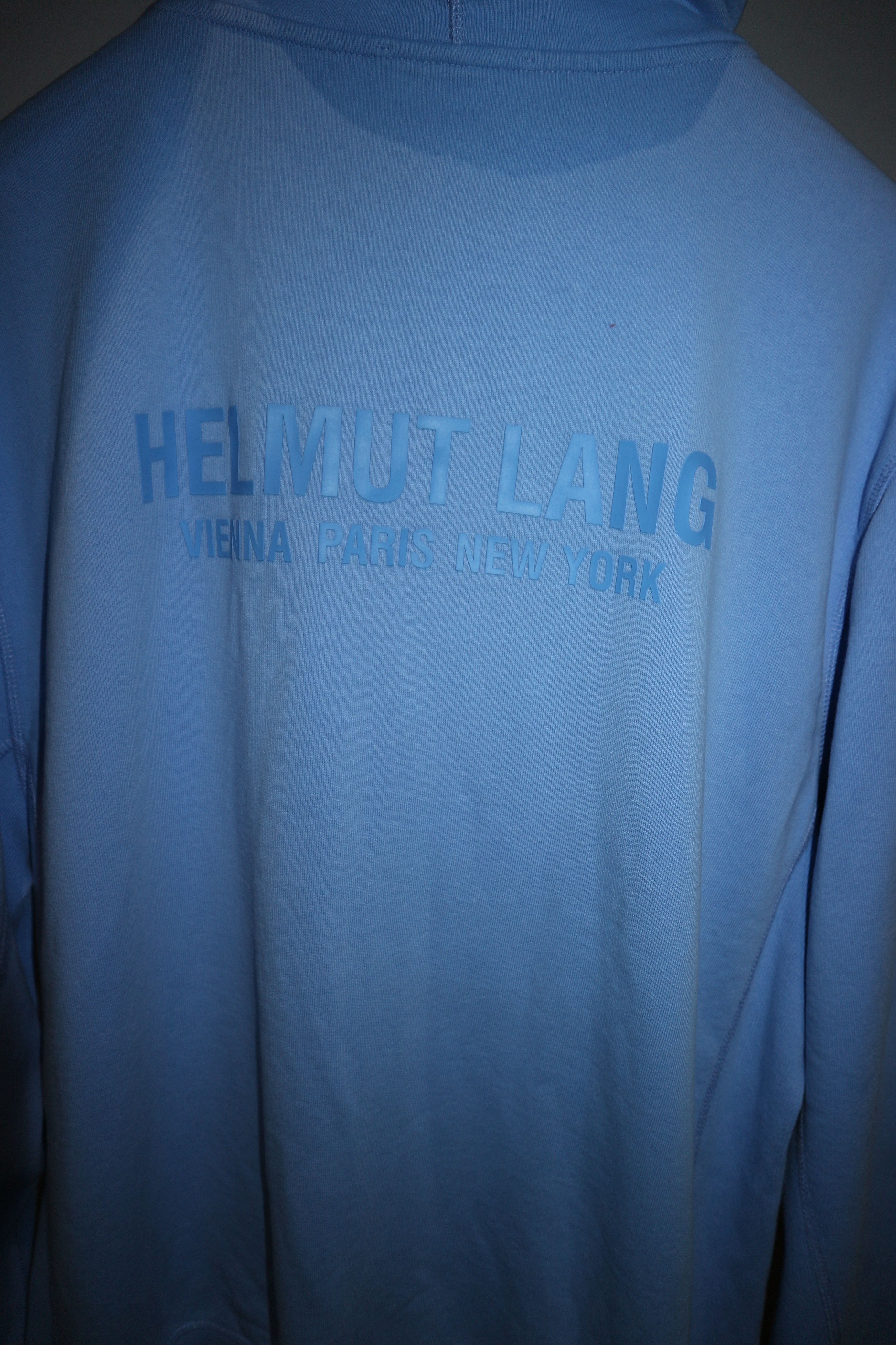 Helmut Lang logo print hoodie Size US XXL / EU 58 / 5 - 9 Thumbnail