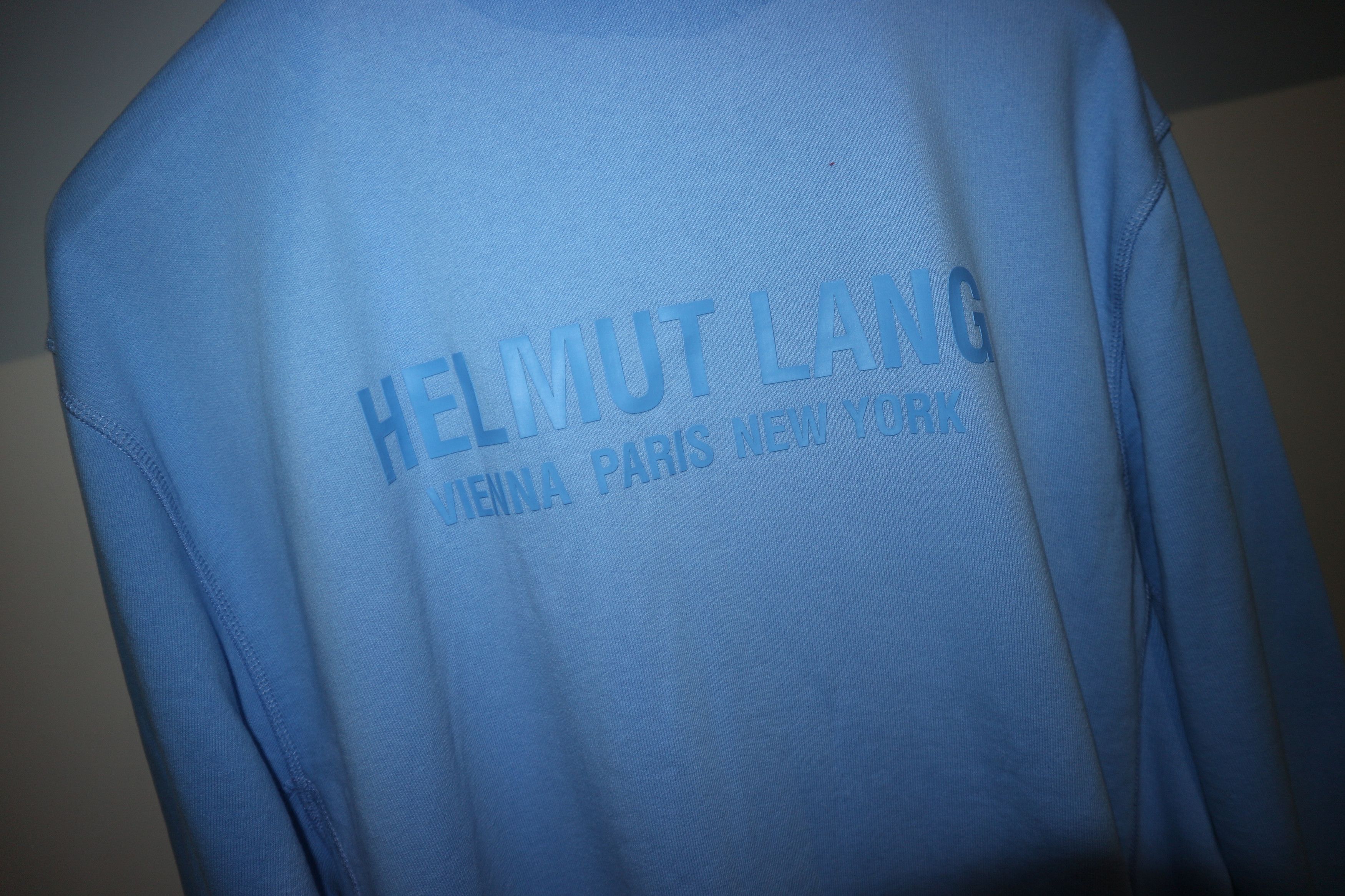 Helmut Lang logo print hoodie Size US XXL / EU 58 / 5 - 8 Thumbnail
