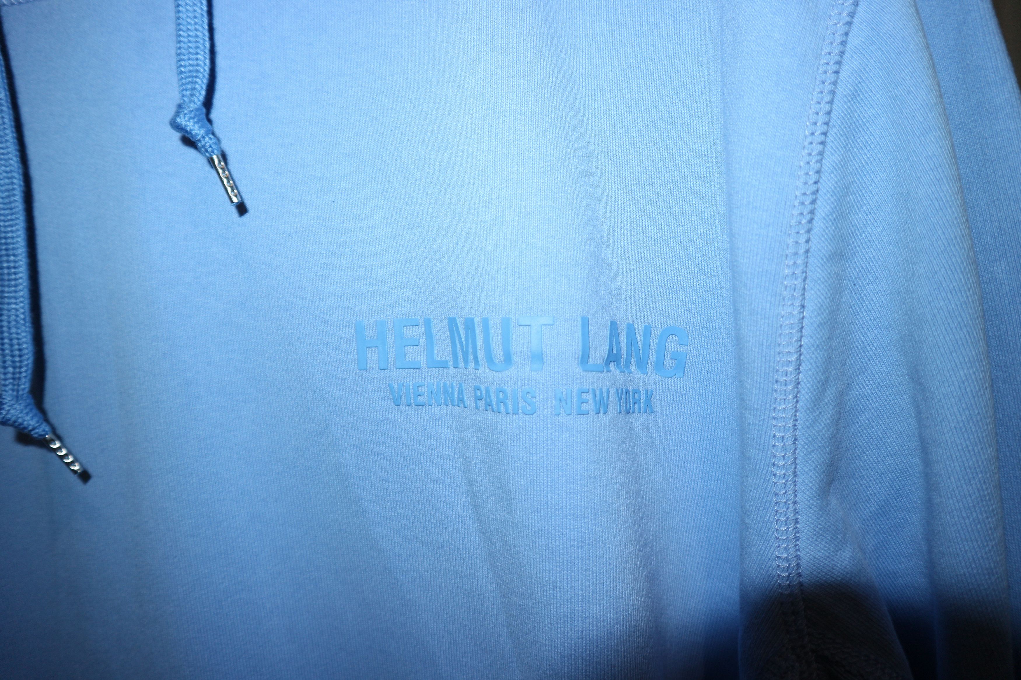 Helmut Lang logo print hoodie Size US XXL / EU 58 / 5 - 3 Thumbnail