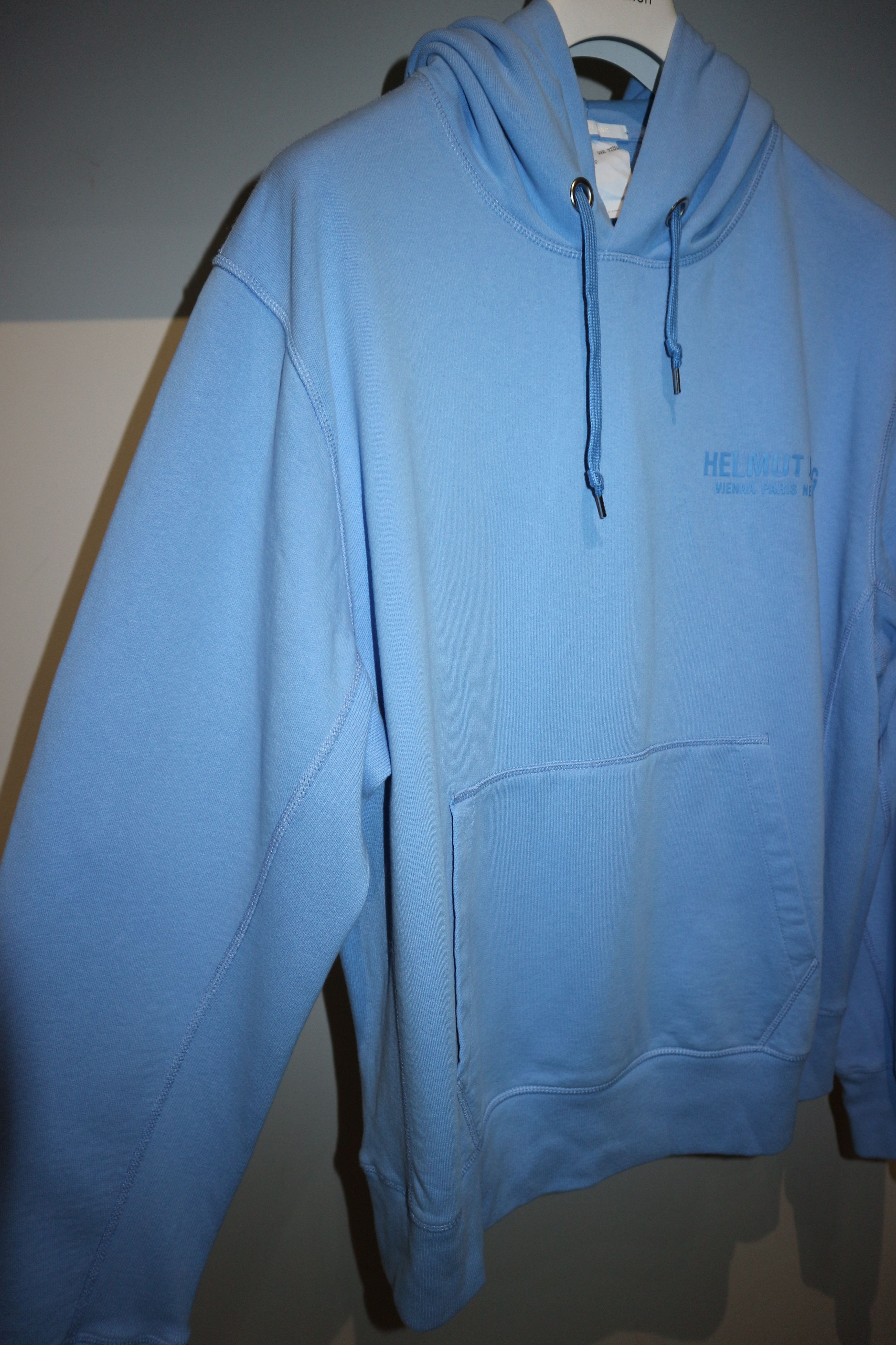 Helmut Lang logo print hoodie Size US XXL / EU 58 / 5 - 4 Thumbnail