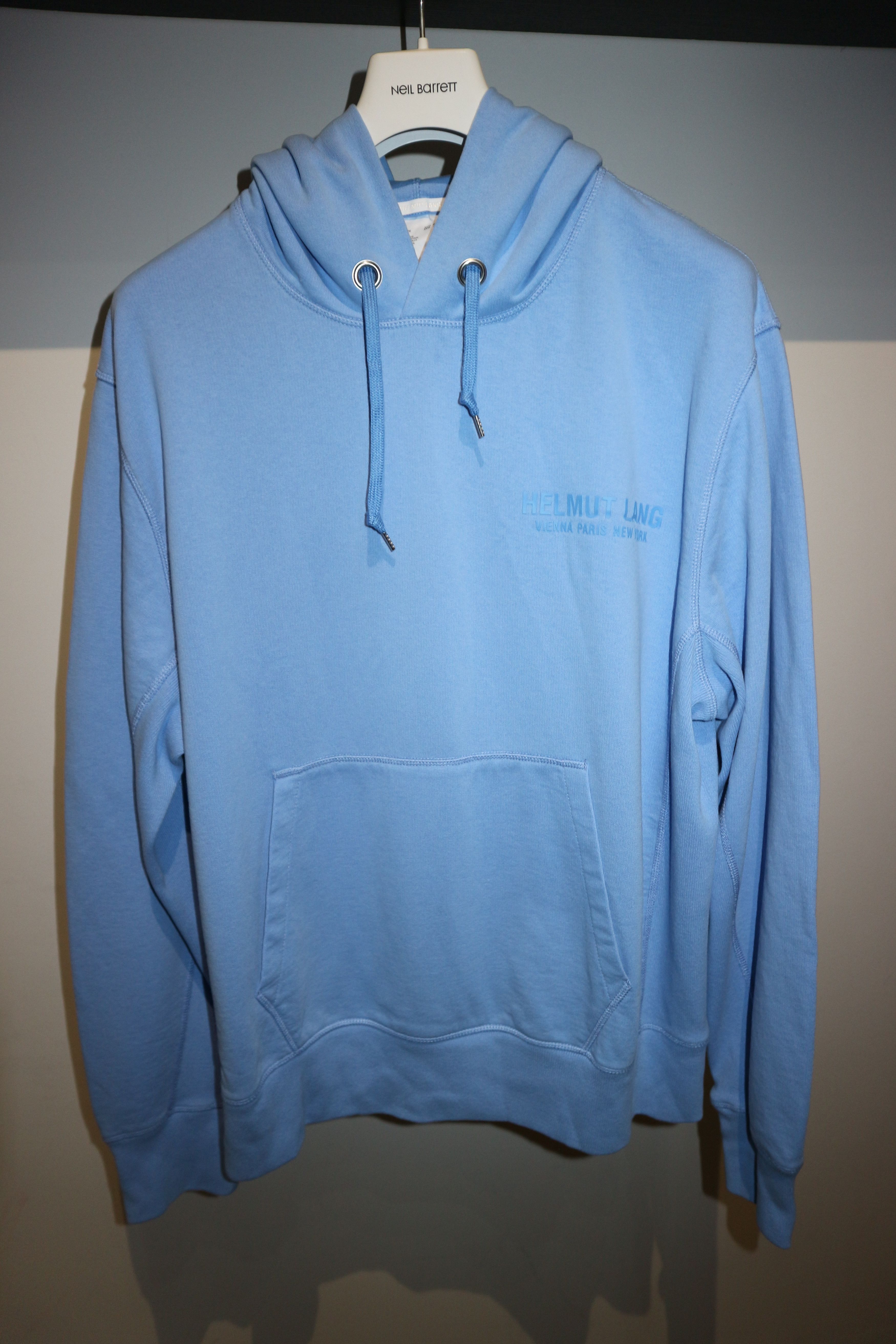 Helmut Lang logo print hoodie Size US XXL / EU 58 / 5 - 1 Thumbnail