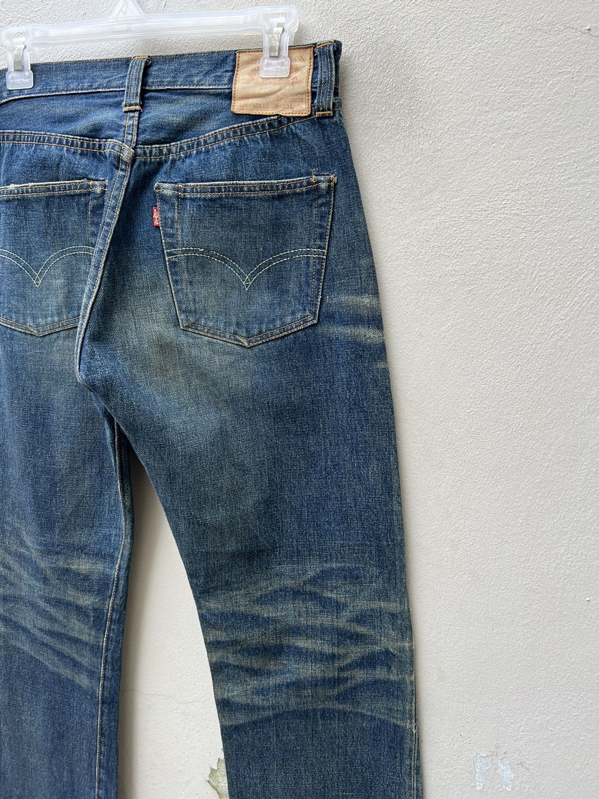 Levi's Vintage Clothing × Vintage Mud 2000 LVC Levi’s 501XX Big E #555 Selvedge Denim jeans Size US 30 / EU 46 - 16 Thumbnail