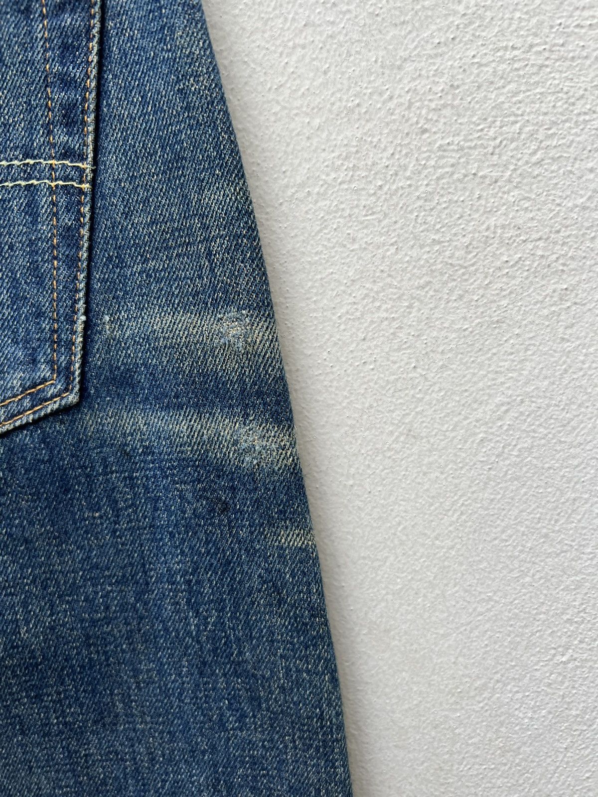 Levi's Vintage Clothing × Vintage Mud 2000 LVC Levi’s 501XX Big E #555 Selvedge Denim jeans Size US 30 / EU 46 - 18 Thumbnail