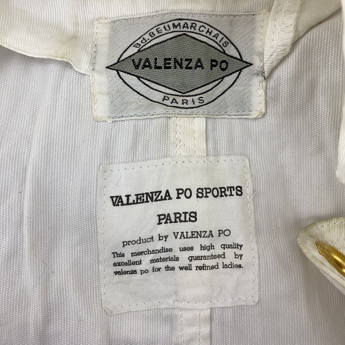 Vintage VALENZA PO SPORTS By Valenza Po Paris Embroidered Logo Jackt Size US XL / EU 56 / 4 - 7 Thumbnail