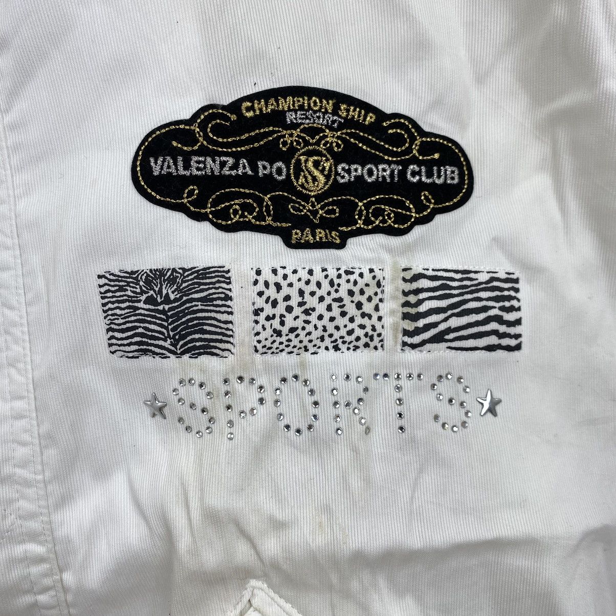 Vintage VALENZA PO SPORTS By Valenza Po Paris Embroidered Logo Jackt Size US XL / EU 56 / 4 - 4 Thumbnail