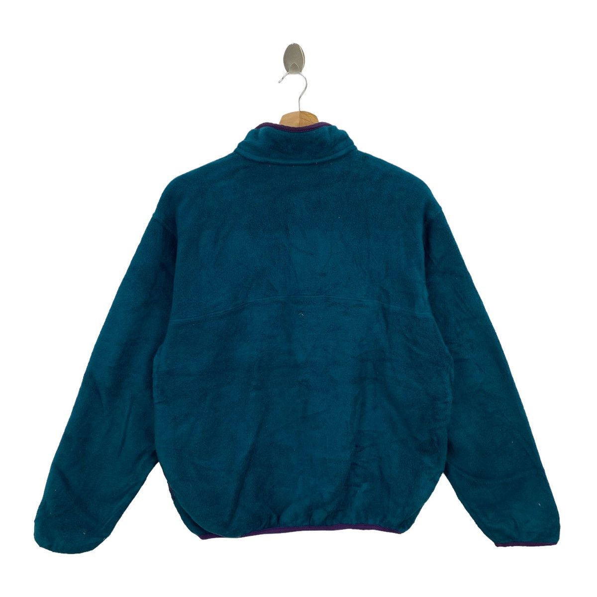 L.L. Bean Vintage L.L BEAN Retro Sherpa Snap Button Bomber Jacket Size US L / EU 52-54 / 3 - 6 Thumbnail