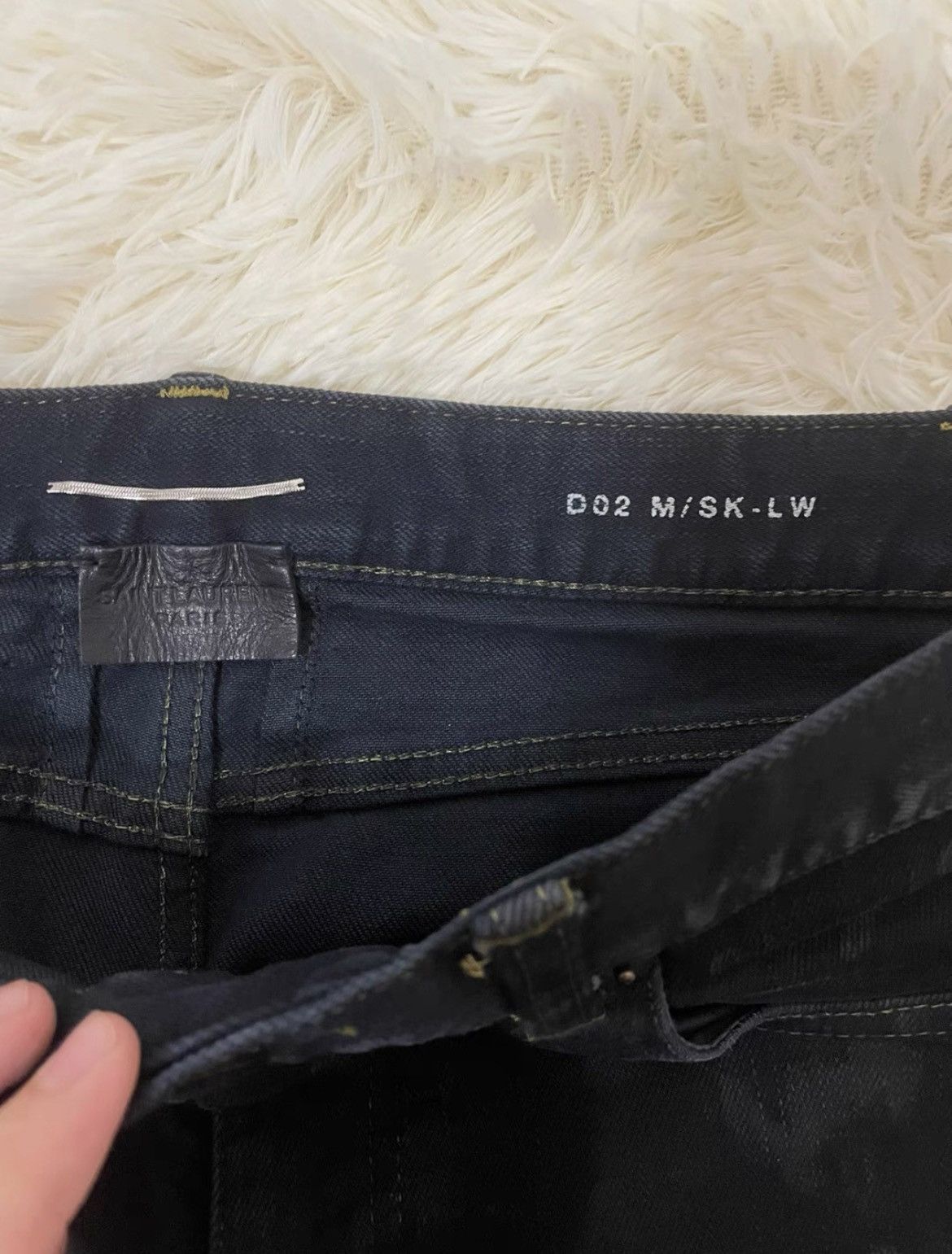 Hedi Slimane × Saint Laurent Paris 13FW D02 Black Chain Jeans Sz30 Size US 30 / EU 46 - 4 Thumbnail