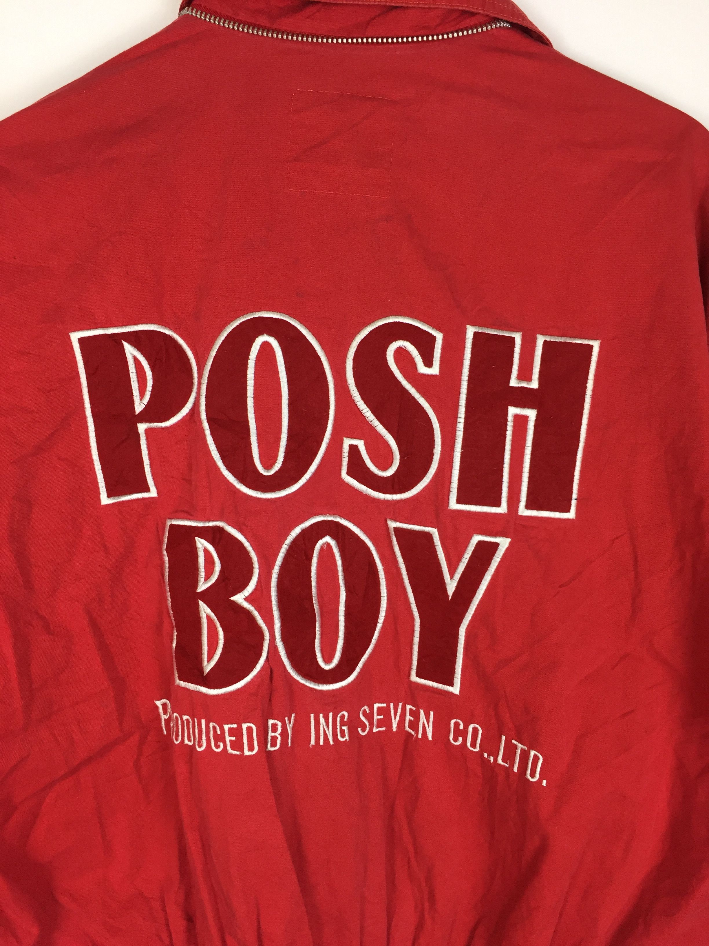 Japanese Brand POSH BOY Embroidered cargos light jacket Size US M / EU 48-50 / 2 - 4 Thumbnail